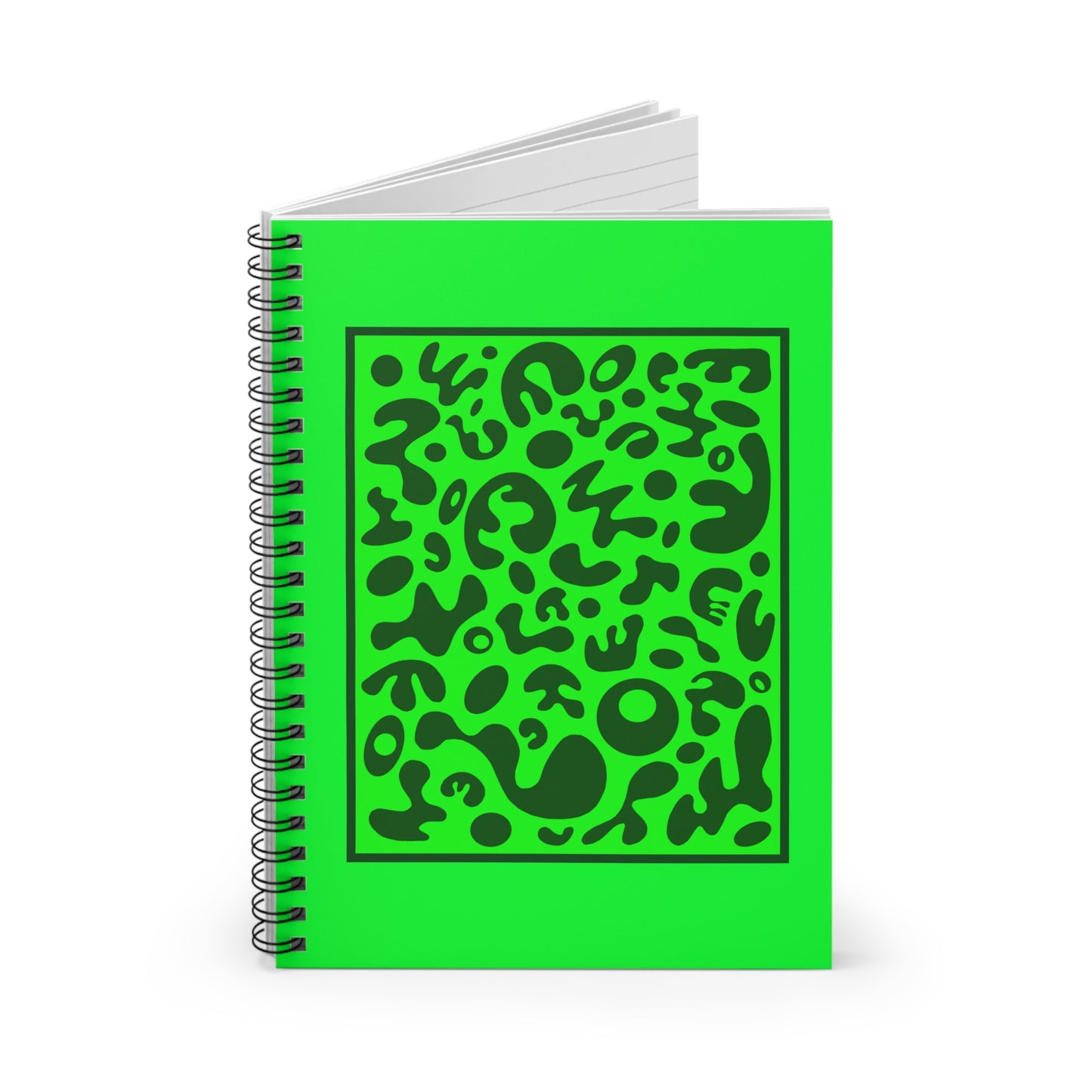 DEEP DREAM SPIRAL NOTEBOOK (RULED LINE) - Green Eyes