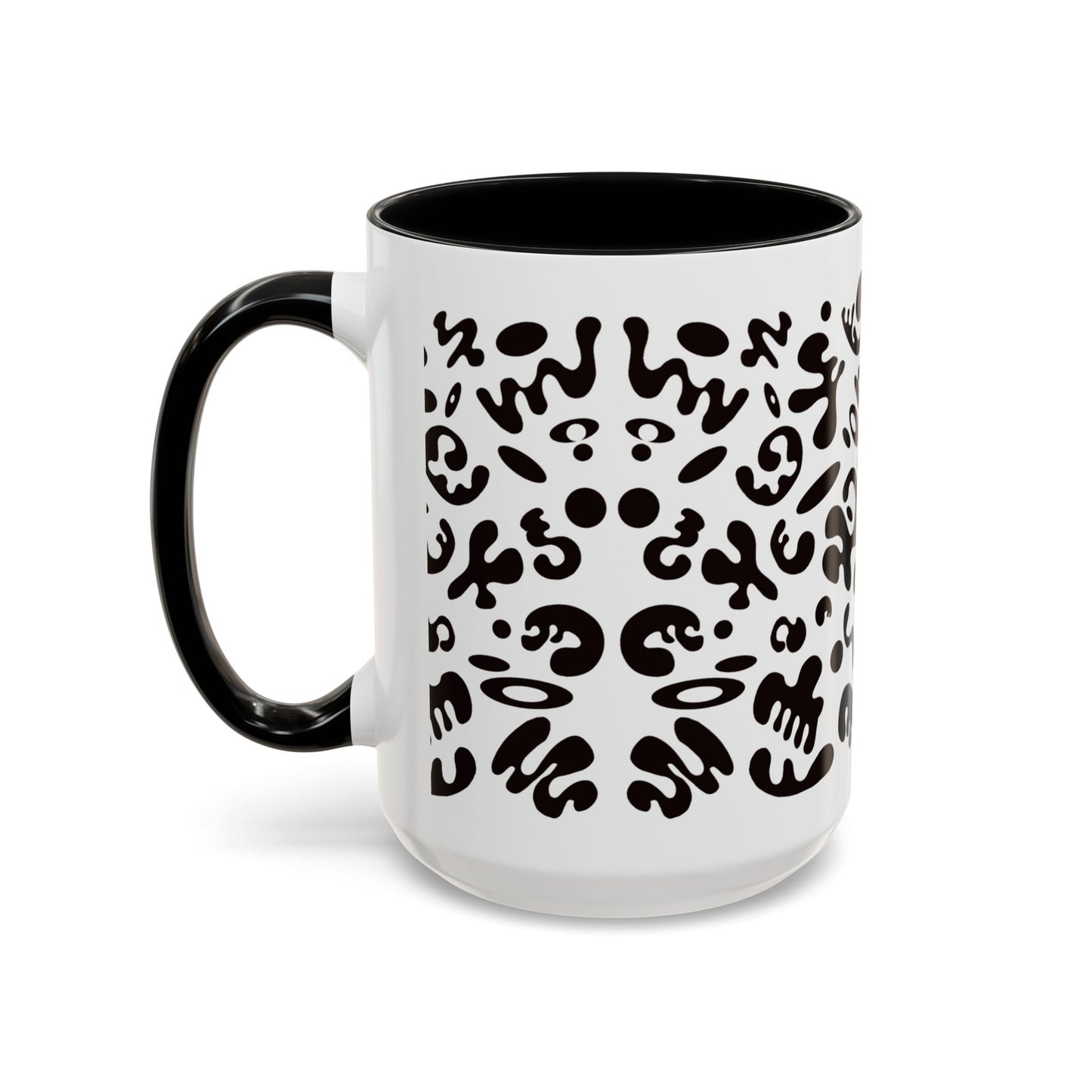 NOURISH'D COLOR ACCENT CERAMIC MUG