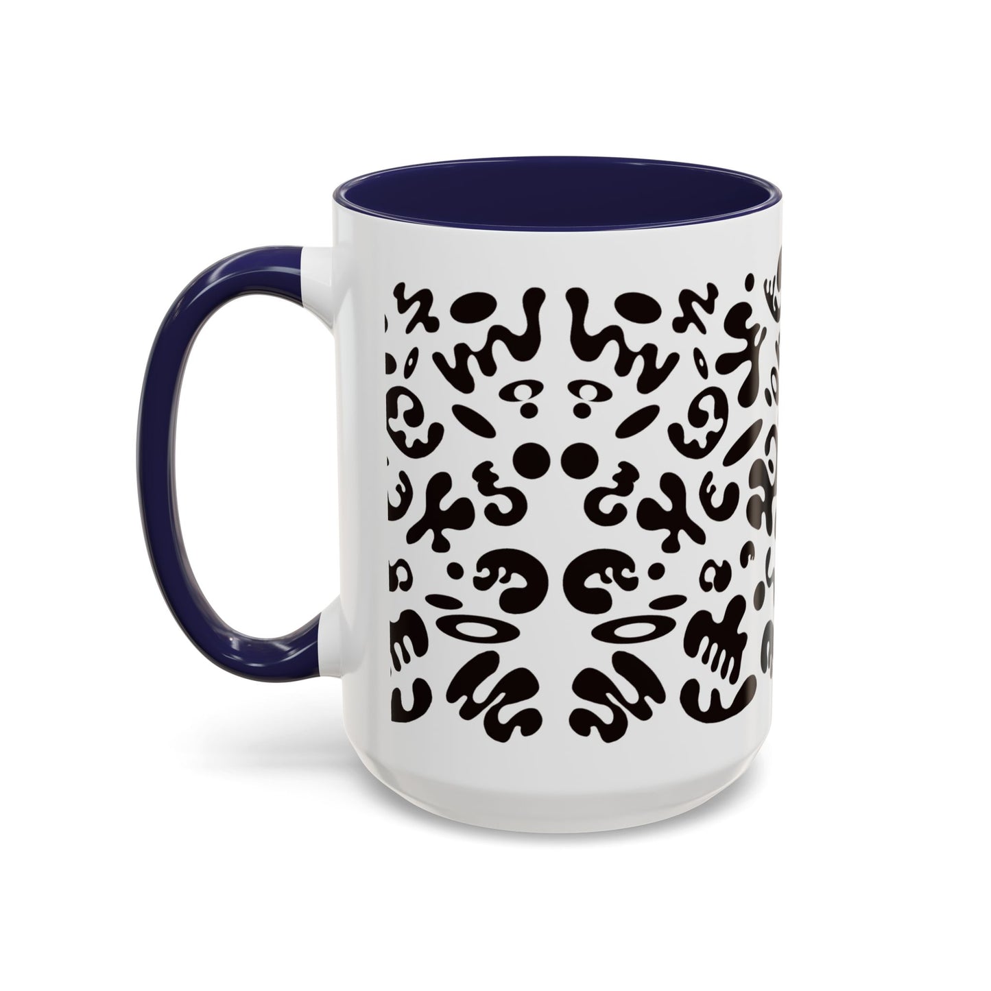 NOURISH'D COLOR ACCENT CERAMIC MUG