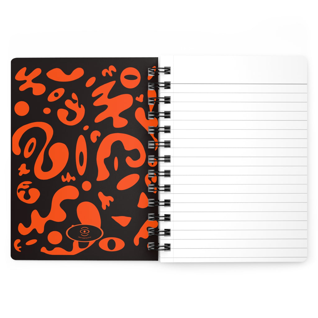 Pure Imagination All-Over-Print Small Spiral Bound Journal - Black Magic Woman
