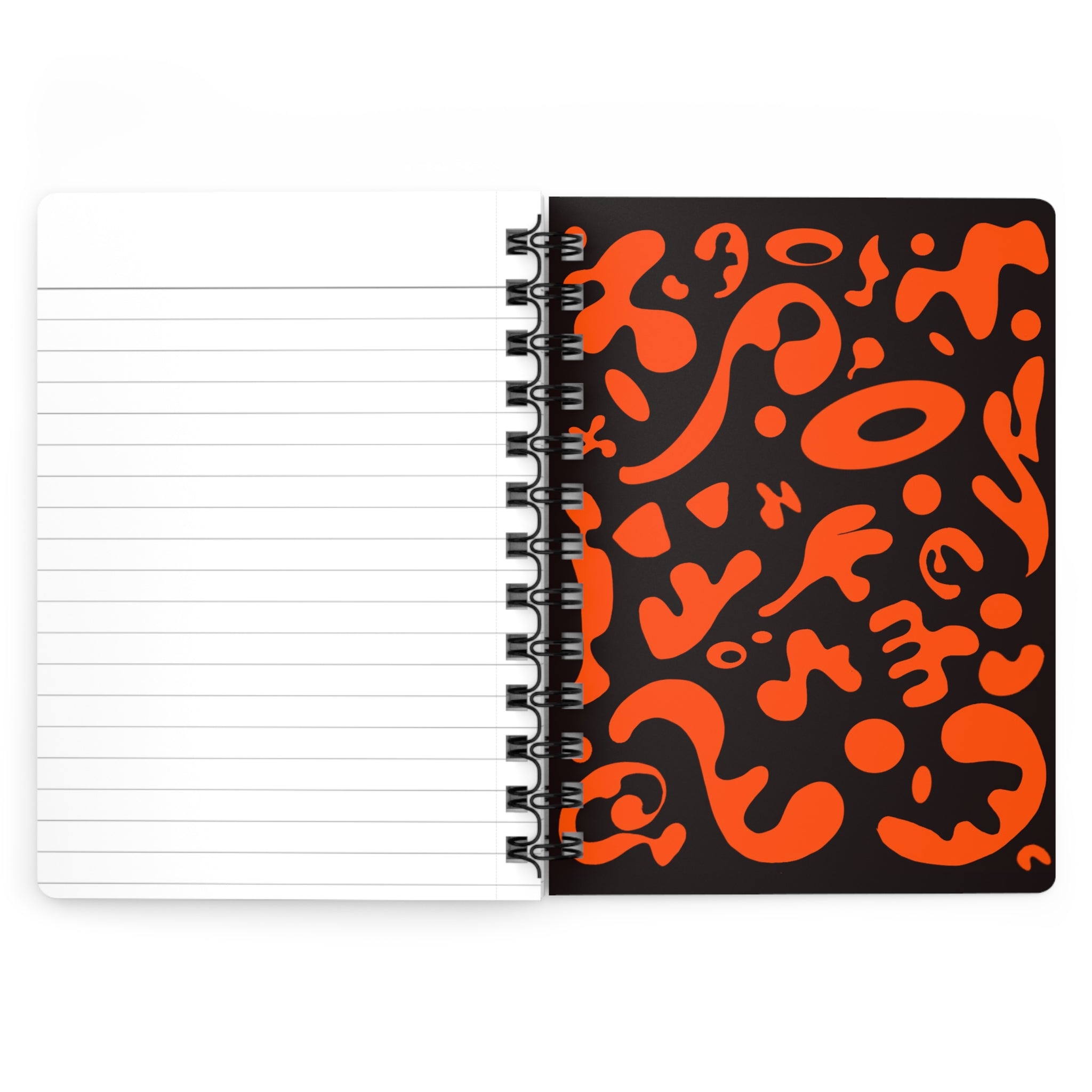 Pure Imagination All-Over-Print Small Spiral Bound Journal - Black Magic Woman