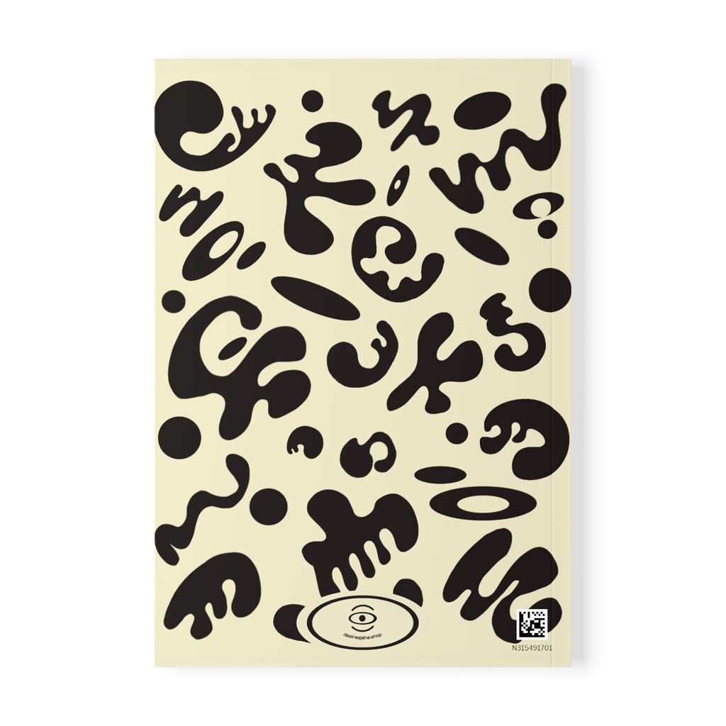 Pure Imagination All-Over-Print A5 Softcover Notebook — Parchment