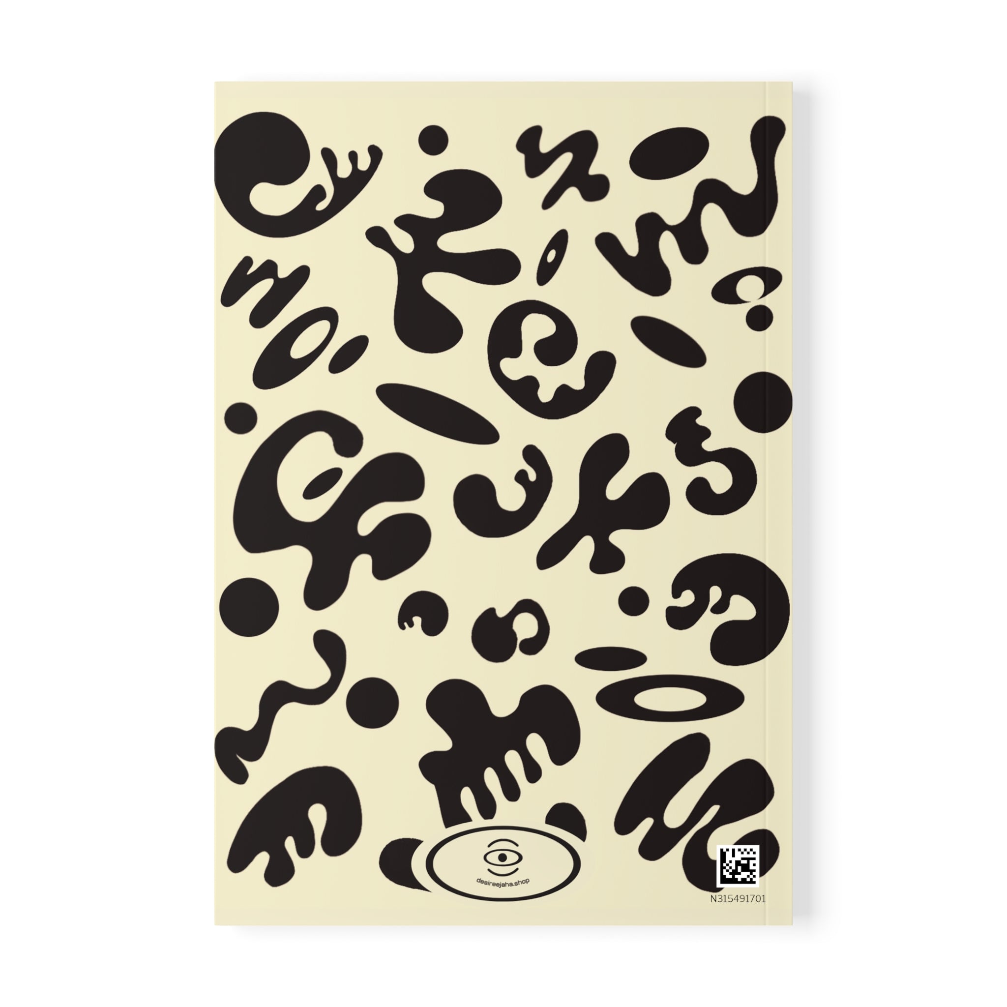 Pure Imagination All-Over-Print A5 Softcover Notebook — Parchment