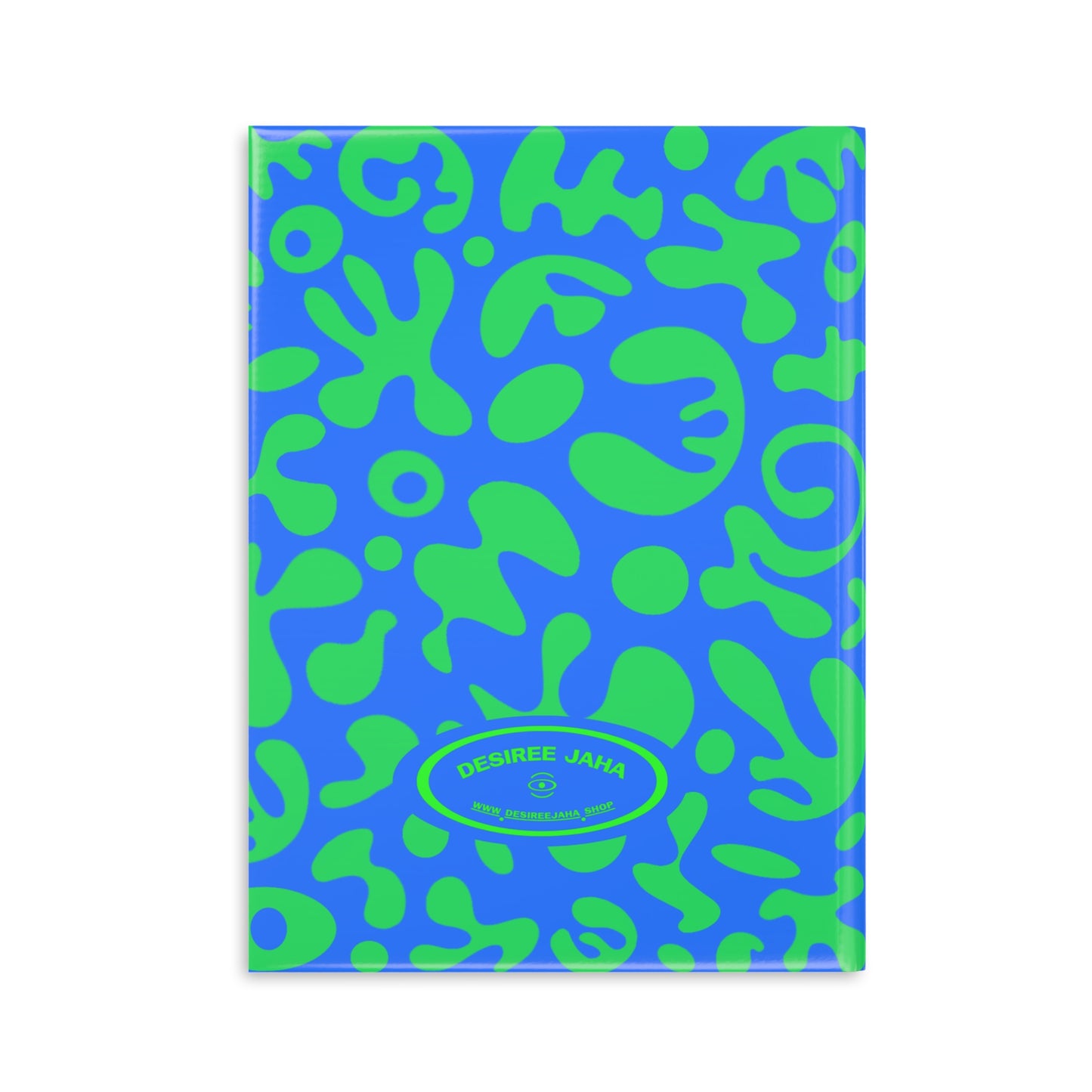 PURE IMAGINATION HARDCOVER NOTEBOOK w PUFFY COVERS - Blue & Green