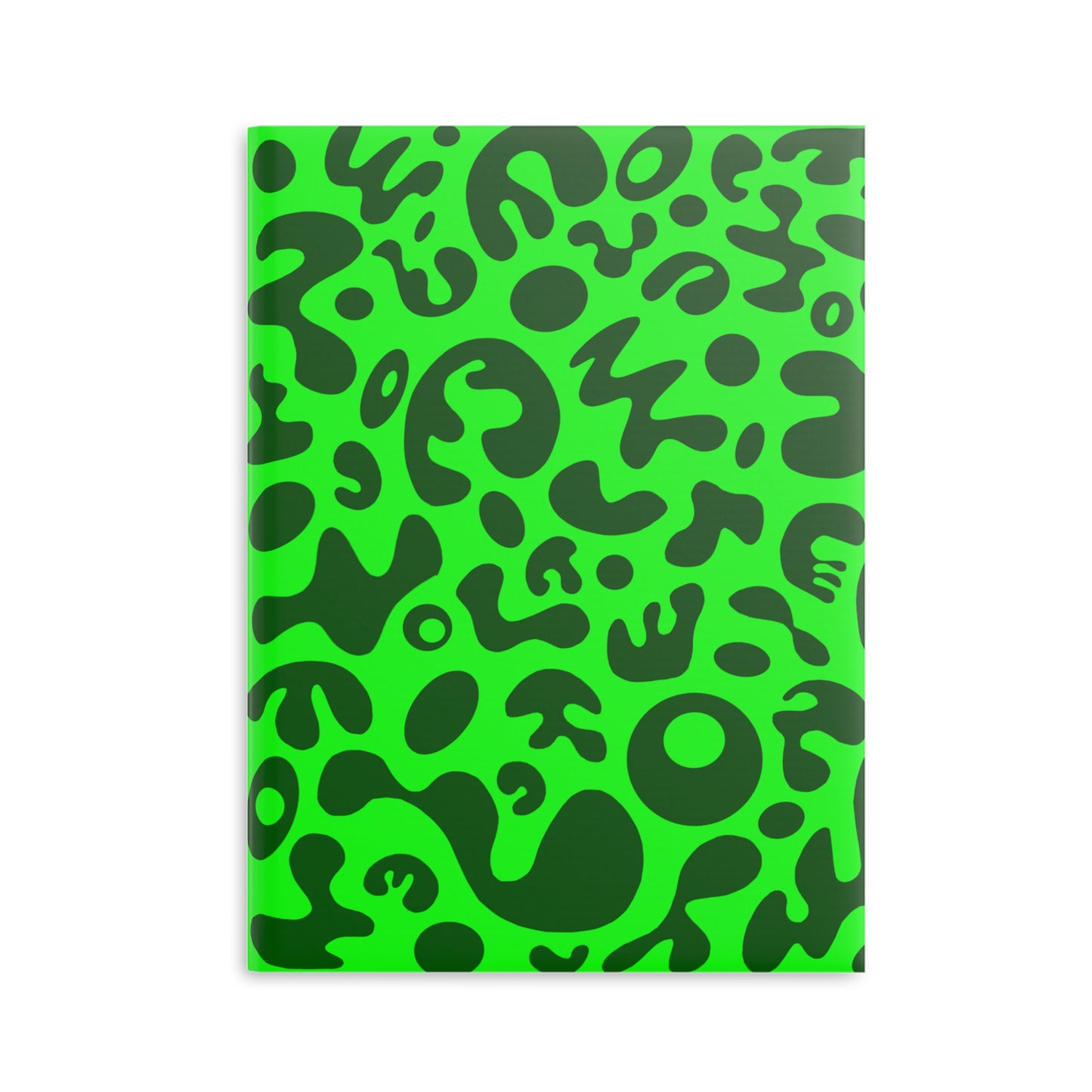 PURE IMAGINATION HARDCOVER NOTEBOOK w PUFFY COVERS - Green Eyes