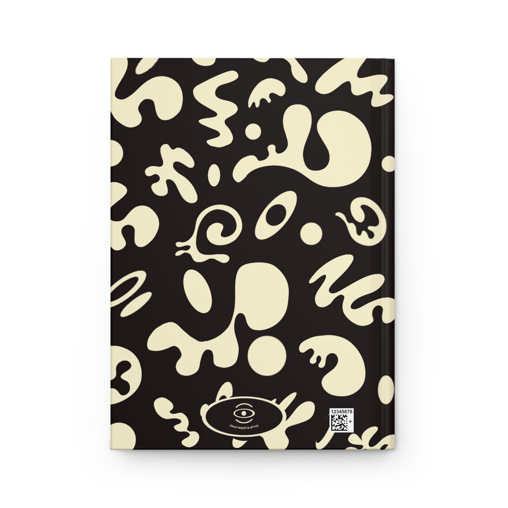 Pure Imagination All-Over-Print Hardcover Matte Journal - Ink