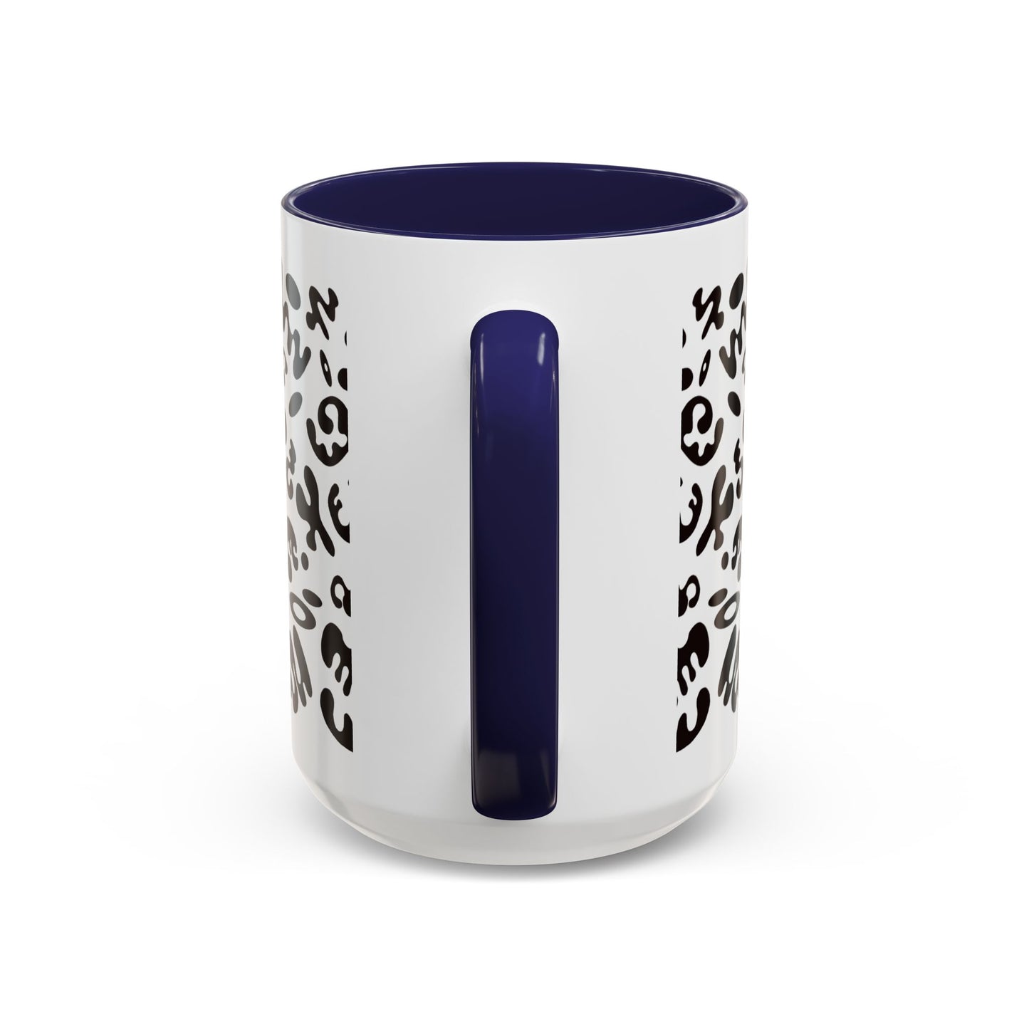 NOURISH'D COLOR ACCENT CERAMIC MUG