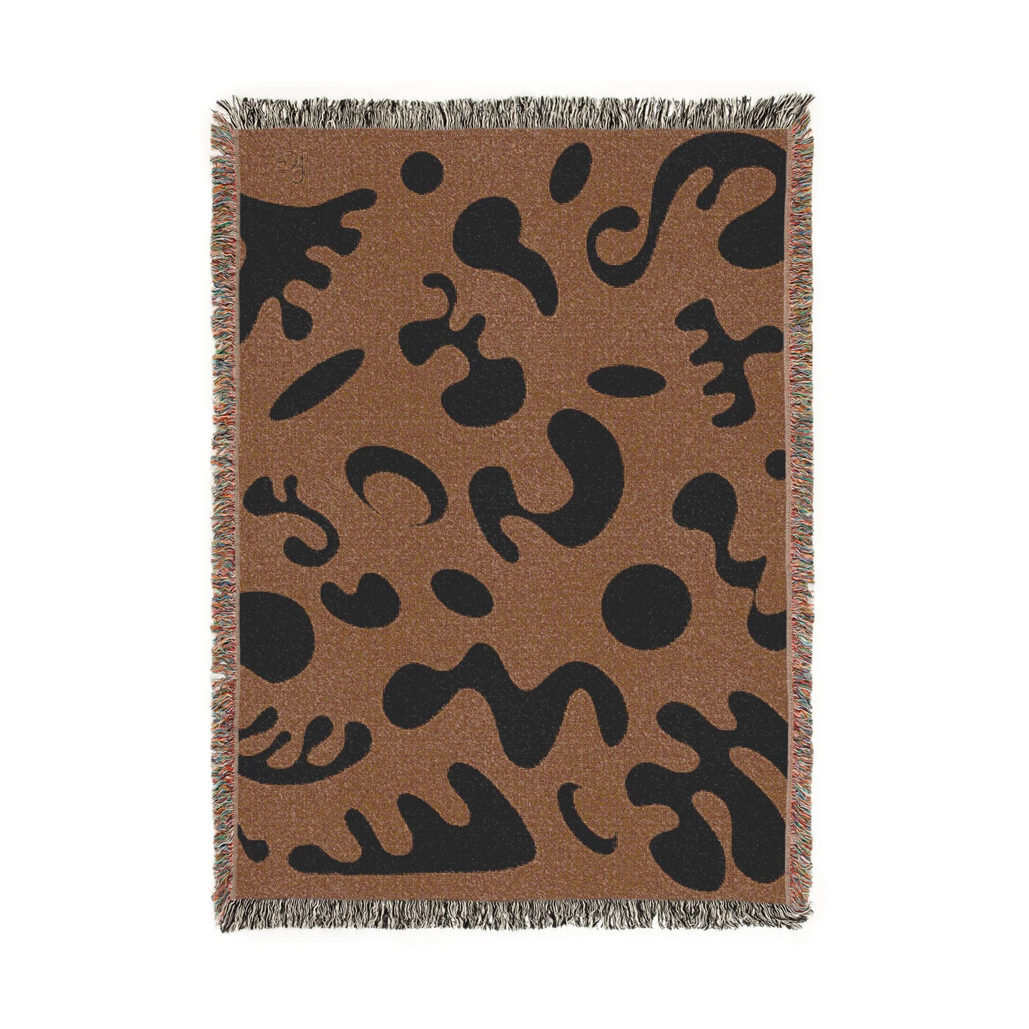 Pure Imagination All-Over-Print Woven Blanket  — Piano Wood