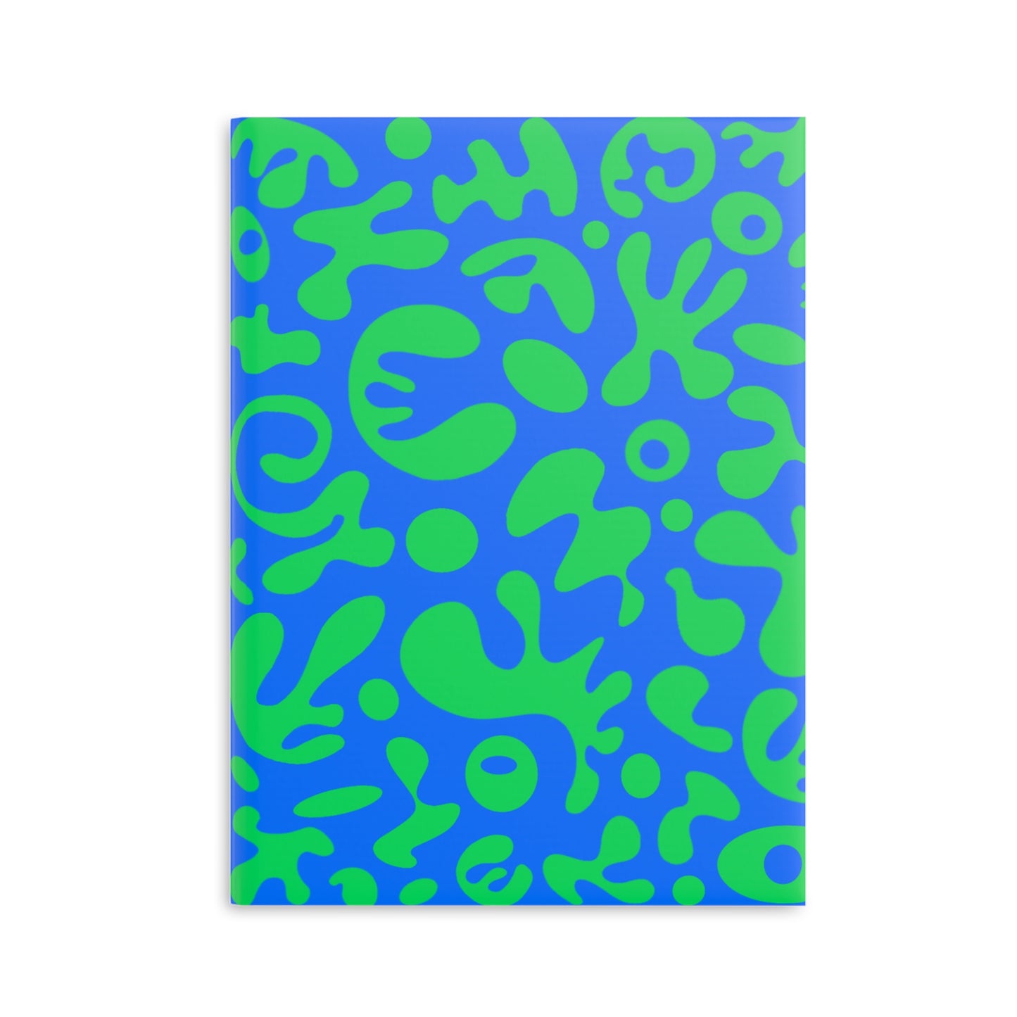 PURE IMAGINATION HARDCOVER NOTEBOOK w PUFFY COVERS - Blue & Green