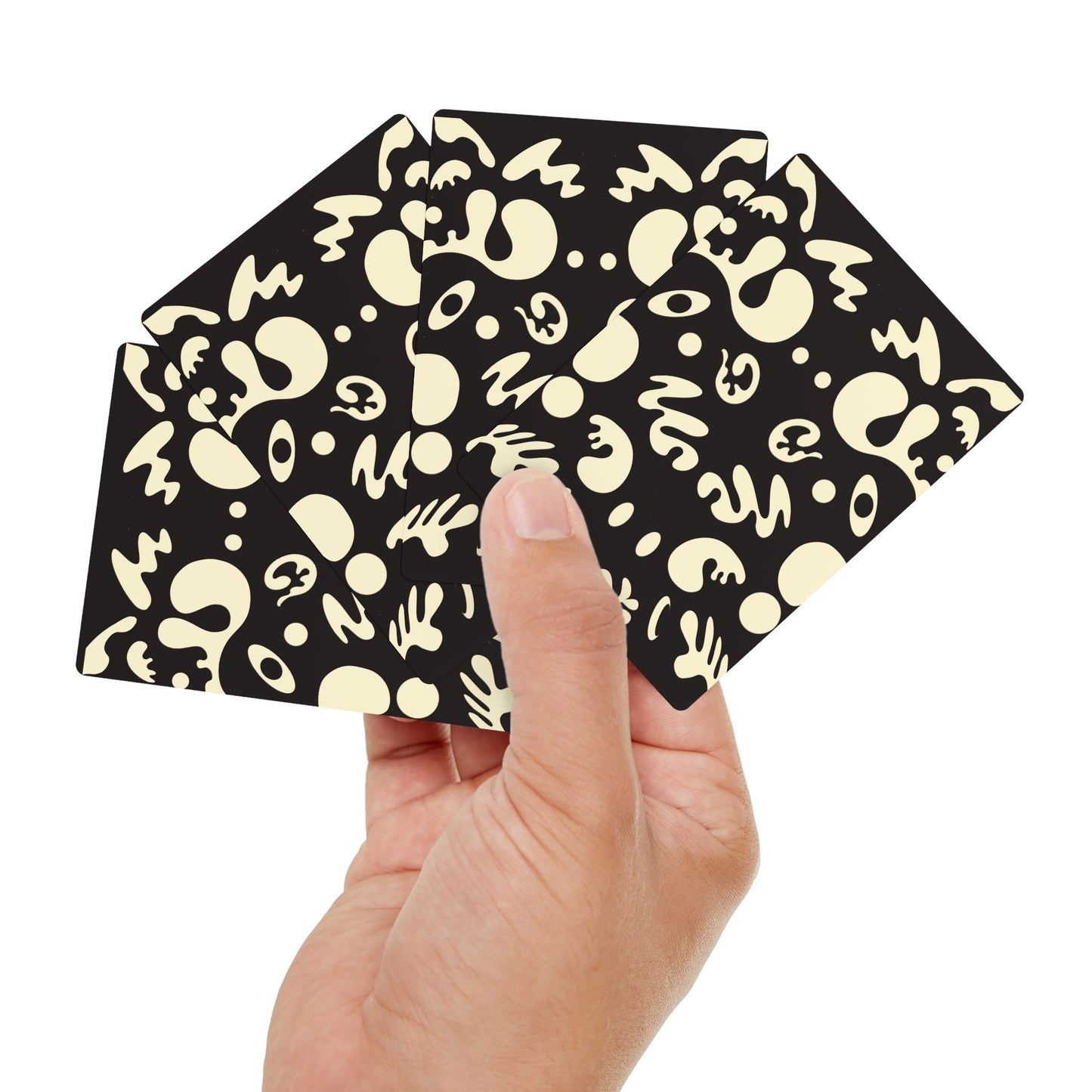 BRIGHT FUTURE POKER CARDS - Smoke Black