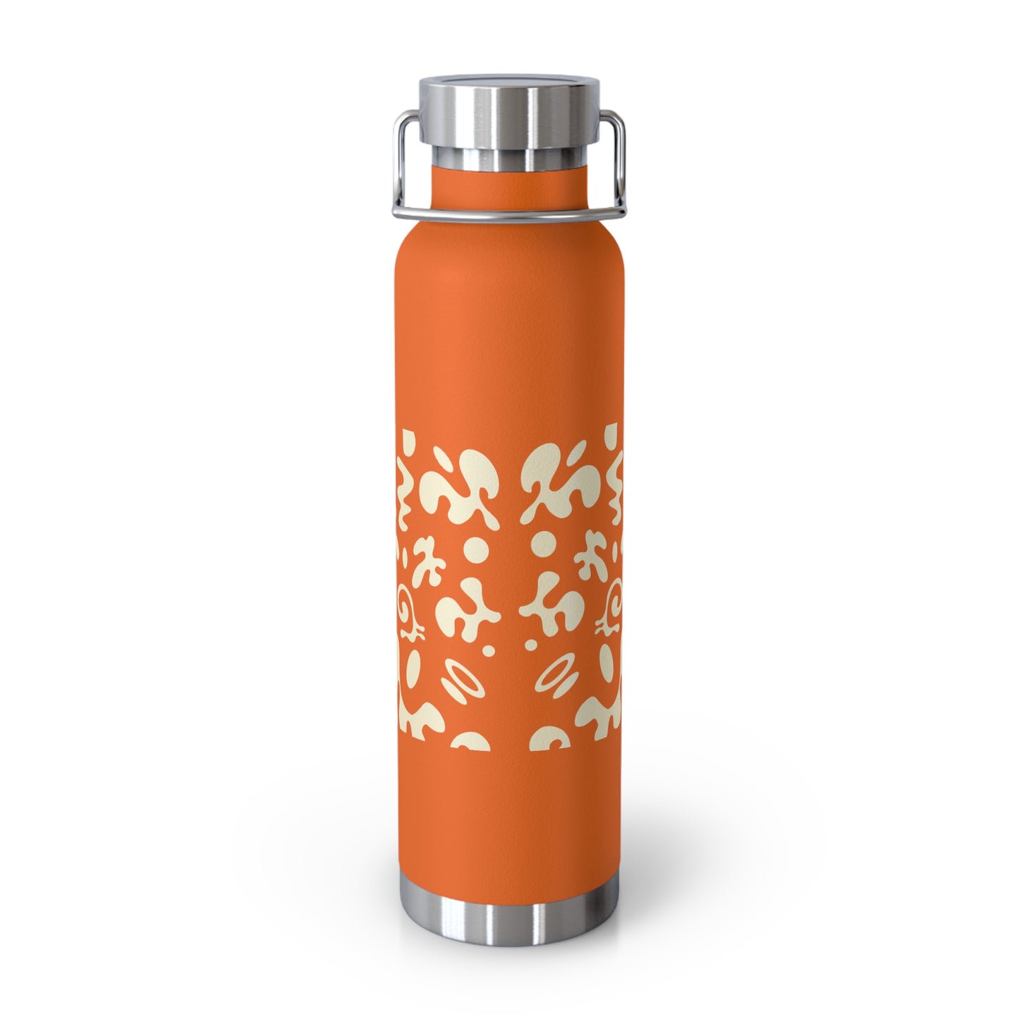 NOURISH'D COPPER VACUUM INSULATED BOTTLE - Warm White Print