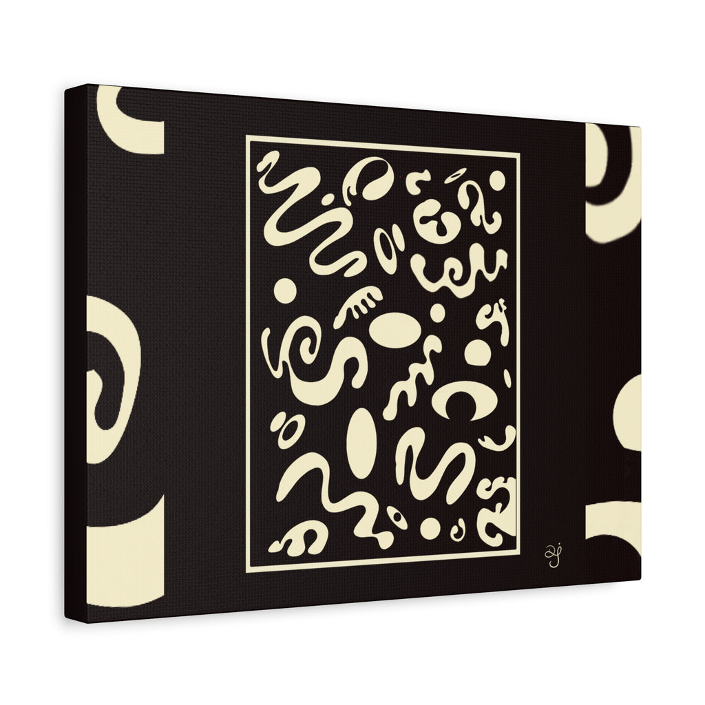 Spotlight Art Framed Stretched Matte Canvas