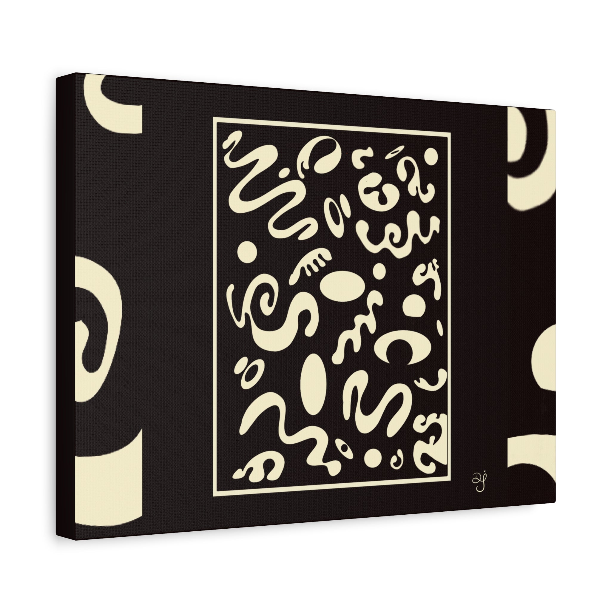 Spotlight Art Framed Stretched Matte Canvas