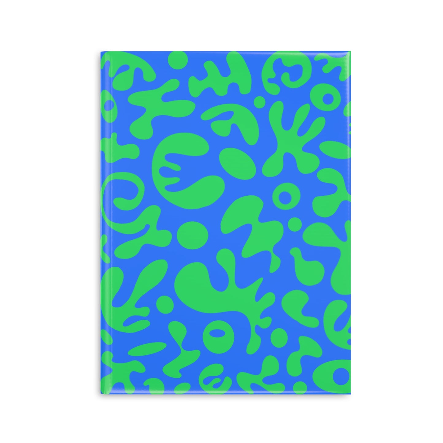 PURE IMAGINATION HARDCOVER NOTEBOOK w PUFFY COVERS - Blue & Green