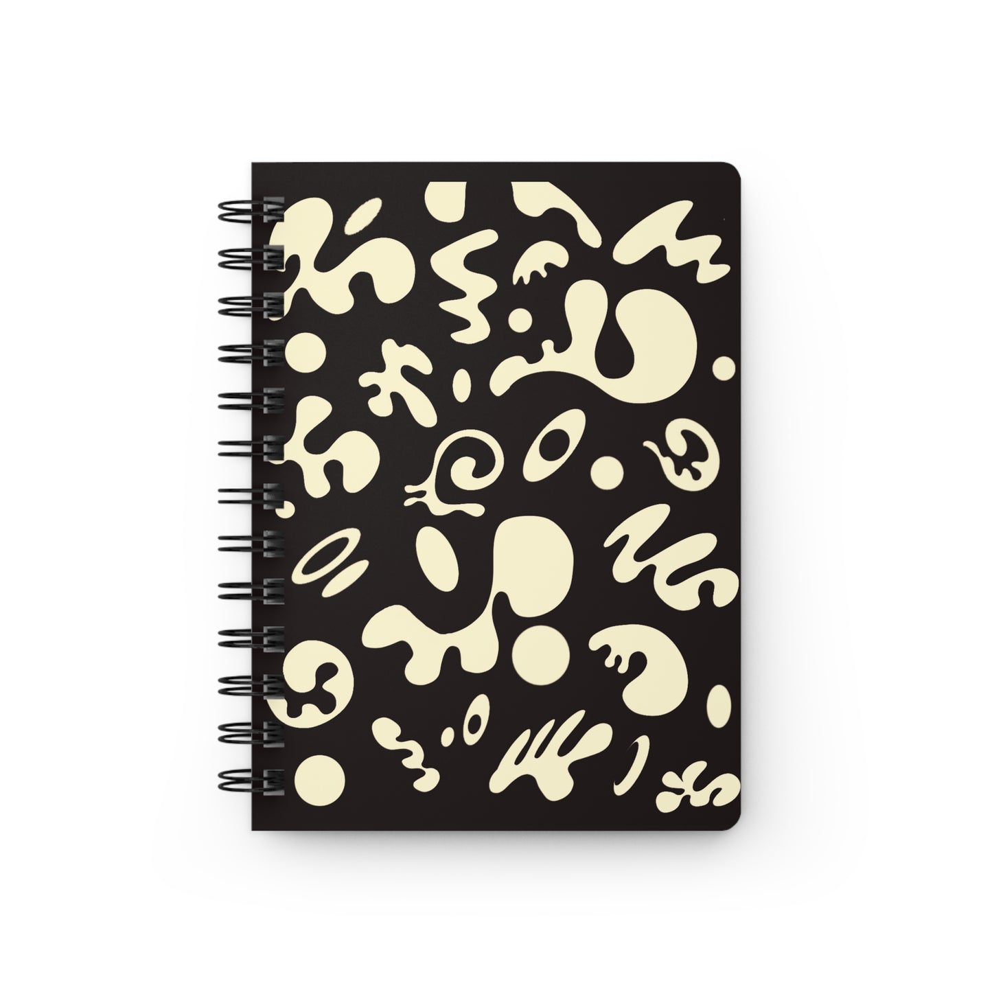 PURE IMAGINATION SPIRAL BOUND JOURNAL (RULED LINE) - Smoke Black