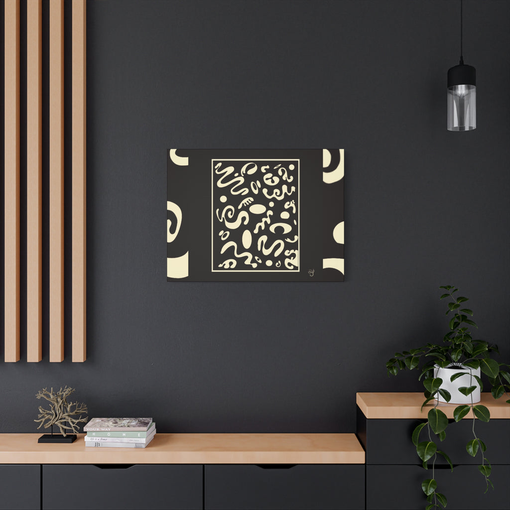Spotlight Art Framed Stretched Matte Canvas
