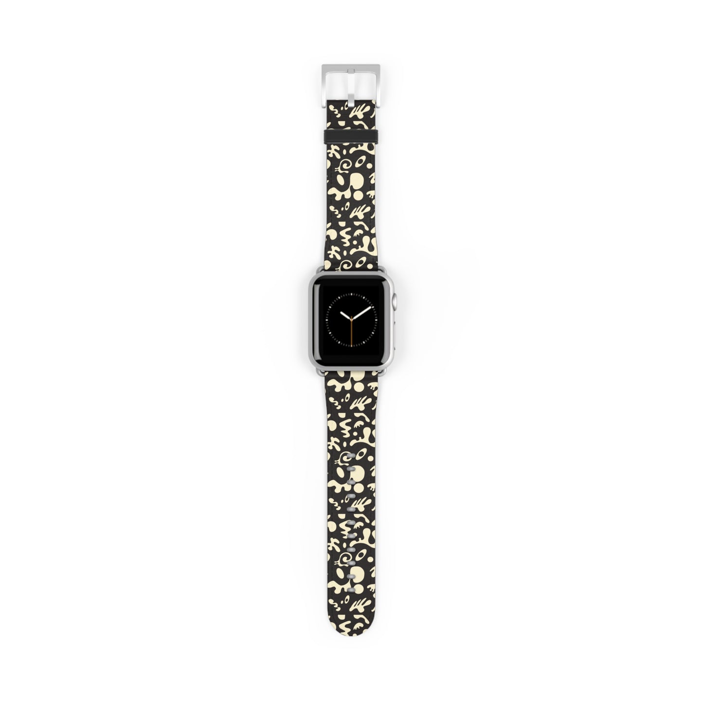 BRIGHT FUTURE SMALL PRINT WATCH BAND - Smoke Black