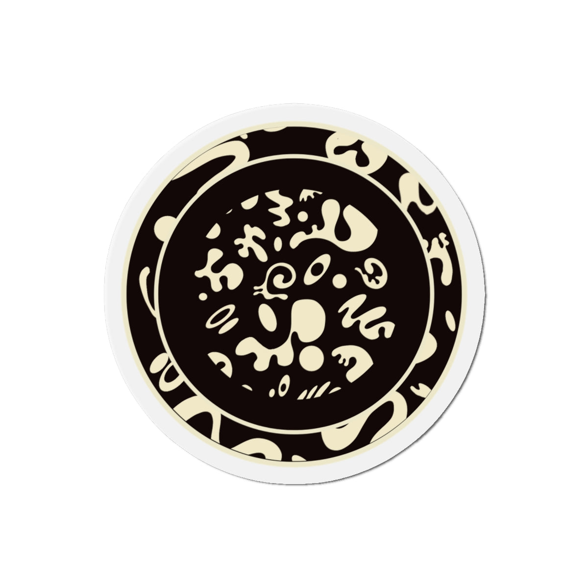 ADORN'D DIE CUT MAGNET - Smoke Black