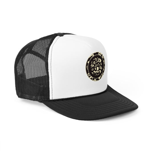 ADORN'D TRUCKER CAP - Smoke Black