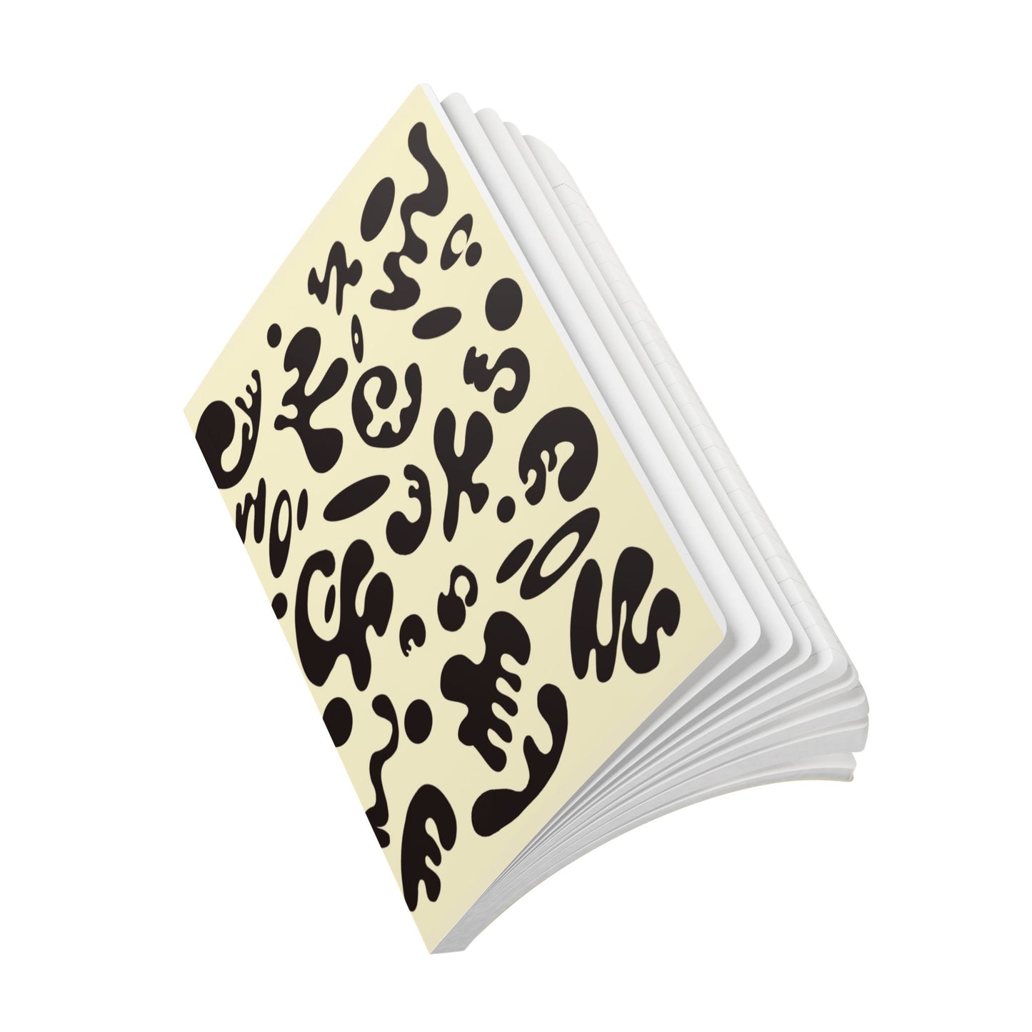 PURE IMAGINATION SOFTCOVER JOURNAL w INSIDE PRINTS + TEAR-OFF PAGES (RULED LINE) - Warm White