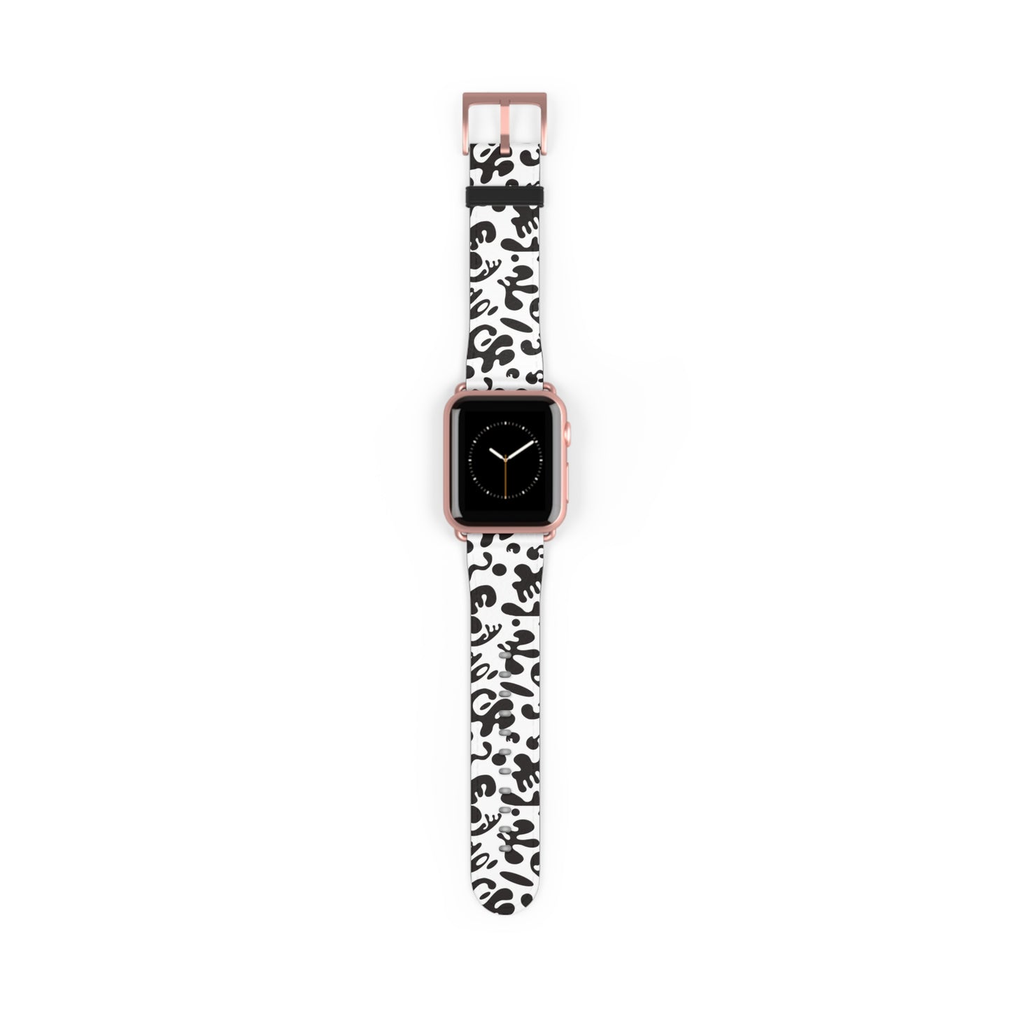 BRIGHT FUTURE SMALL PRINT WATCH BAND - Starlight White