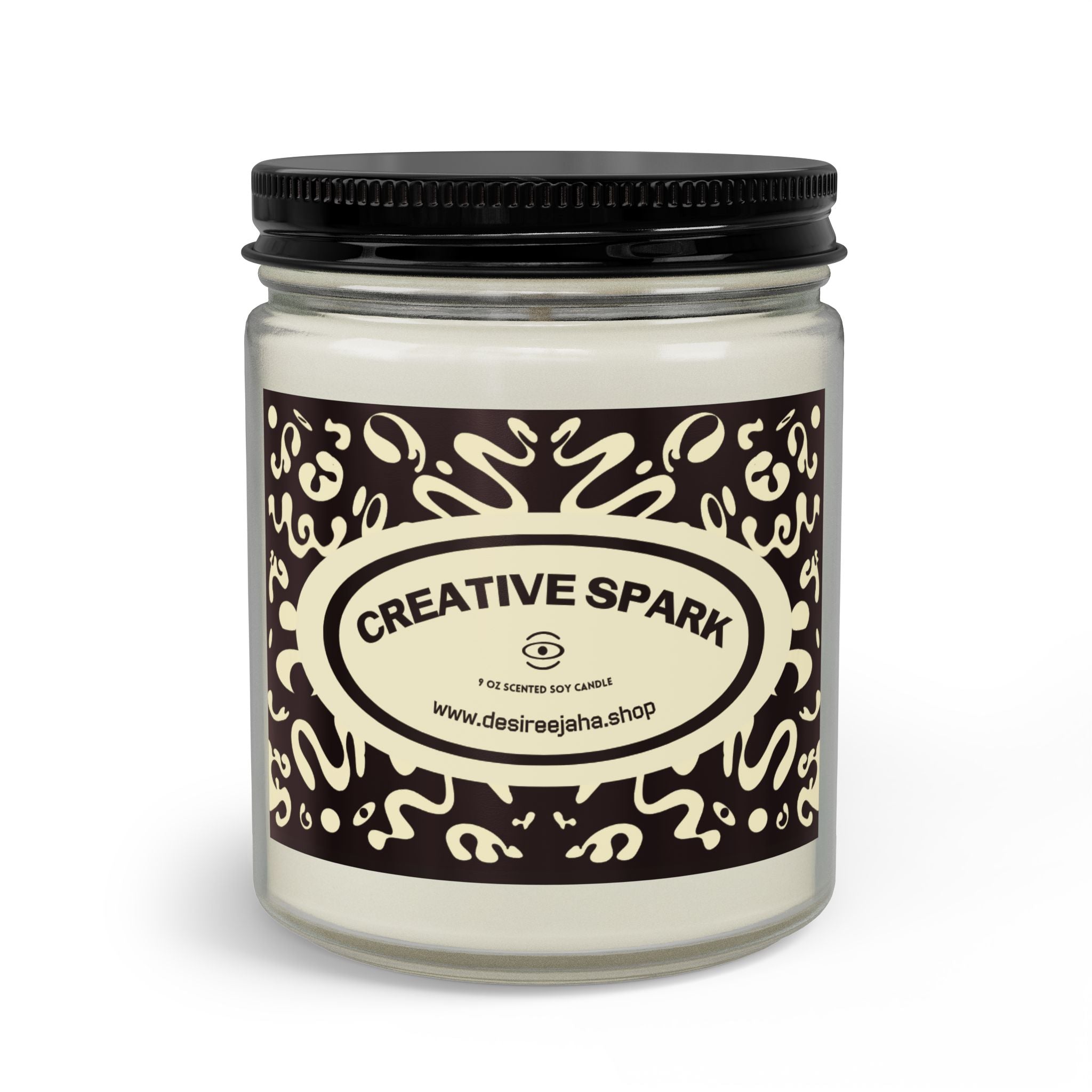 Creative Spark Candle Jar Set with Wick Trimmer — Scented Gift Candle