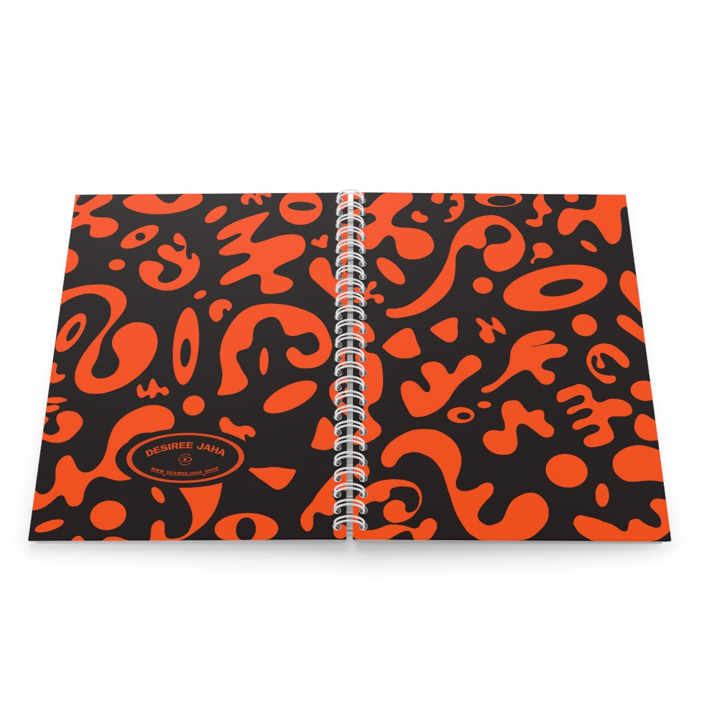 PURE IMAGINATION SPIRAL NOTEBOOK (WIDE RULED) - Black Magic Woman