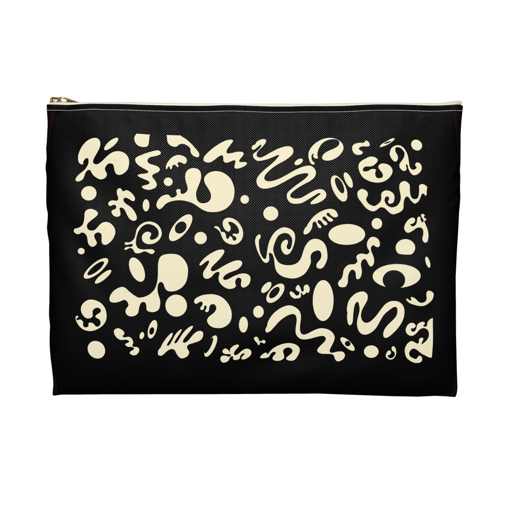 Pure Imagination Accessory Pouch — Flat Bottom Makeup Bag & Pencil Case