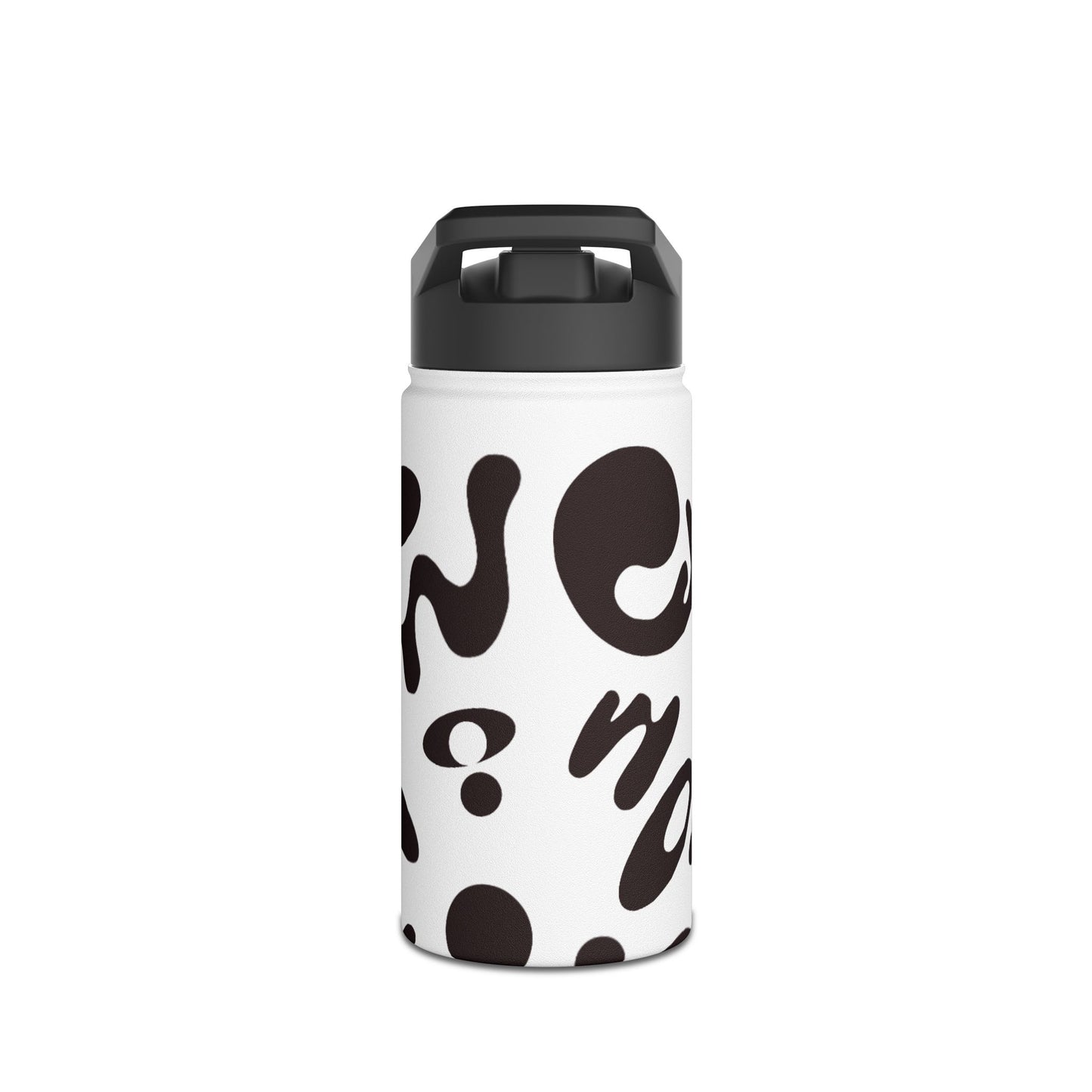 NOURISH'D STAINLESS STEEL WATER BOTTLE (STANDARD LID)