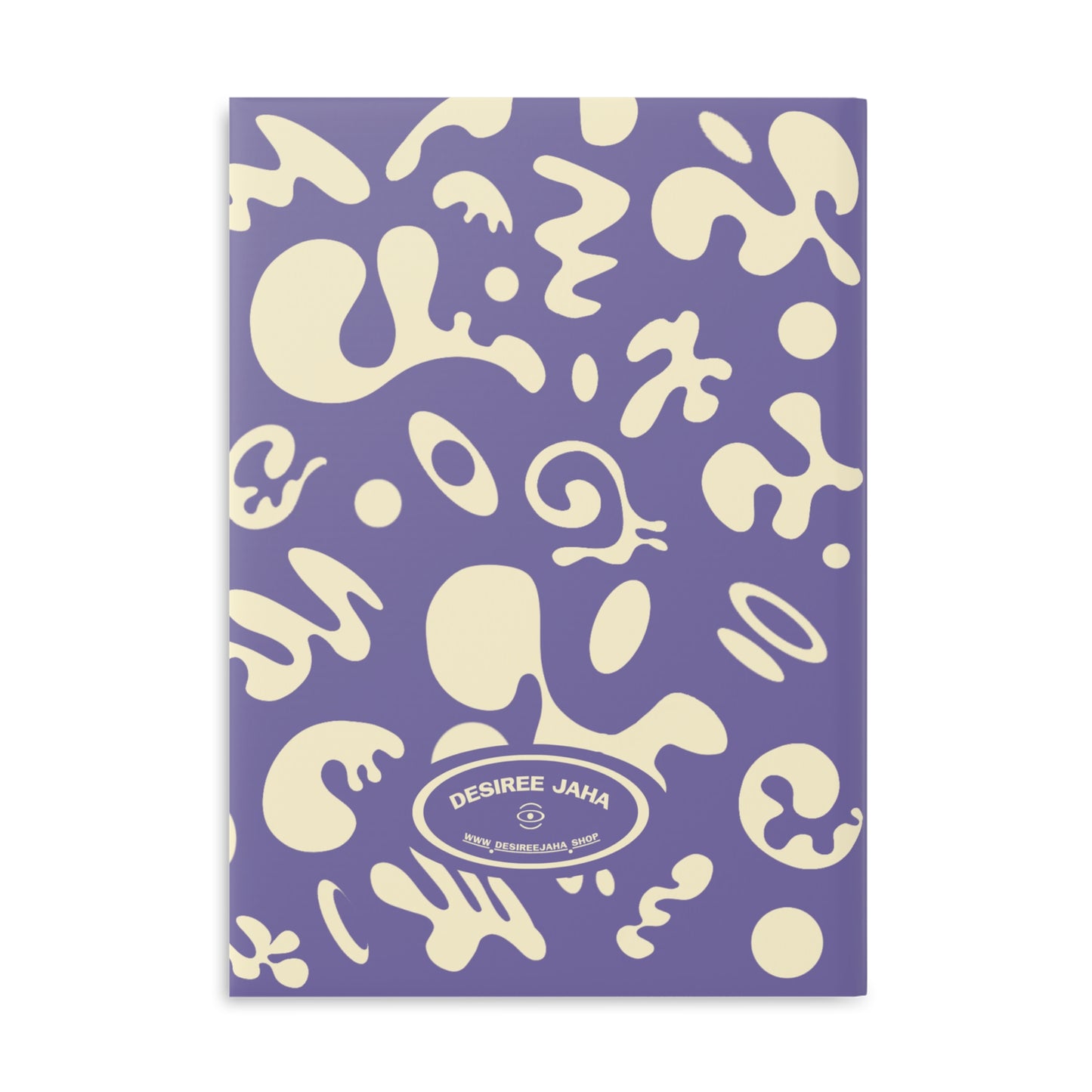 PURE IMAGINATION HARDCOVER NOTEBOOK w PUFFY COVERS - Purple Rain