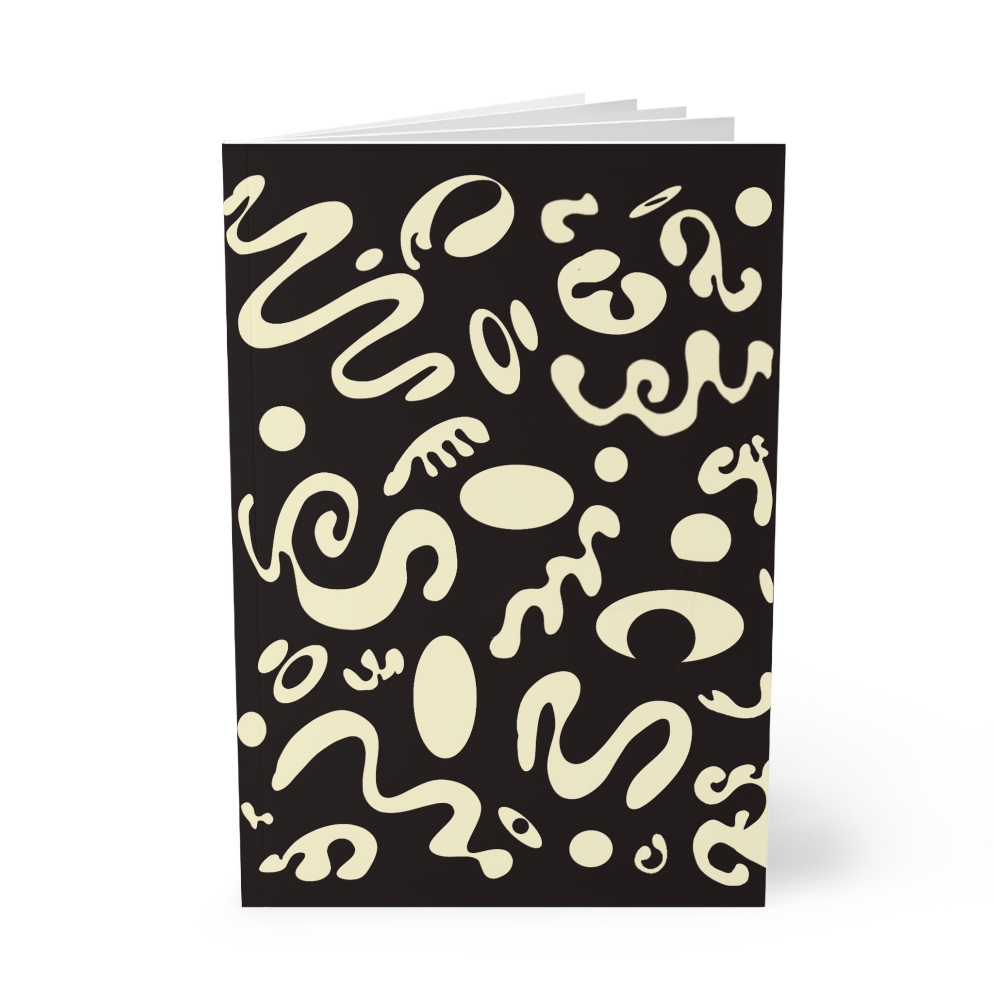Pure Imagination All-Over-Print A5 Softcover Notebook — Ink