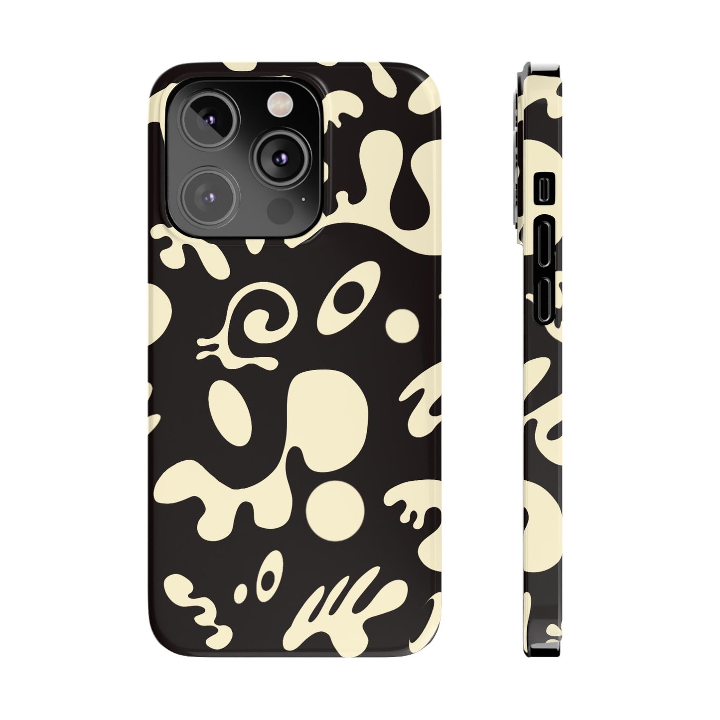 PURE IMAGINATION SLIM PHONE CASE - Smoke Black