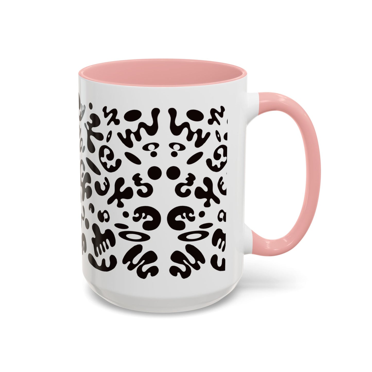 NOURISH'D COLOR ACCENT CERAMIC MUG