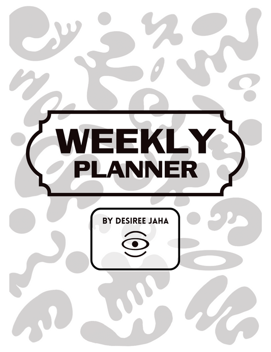 Minimal Digital Weekly Planner