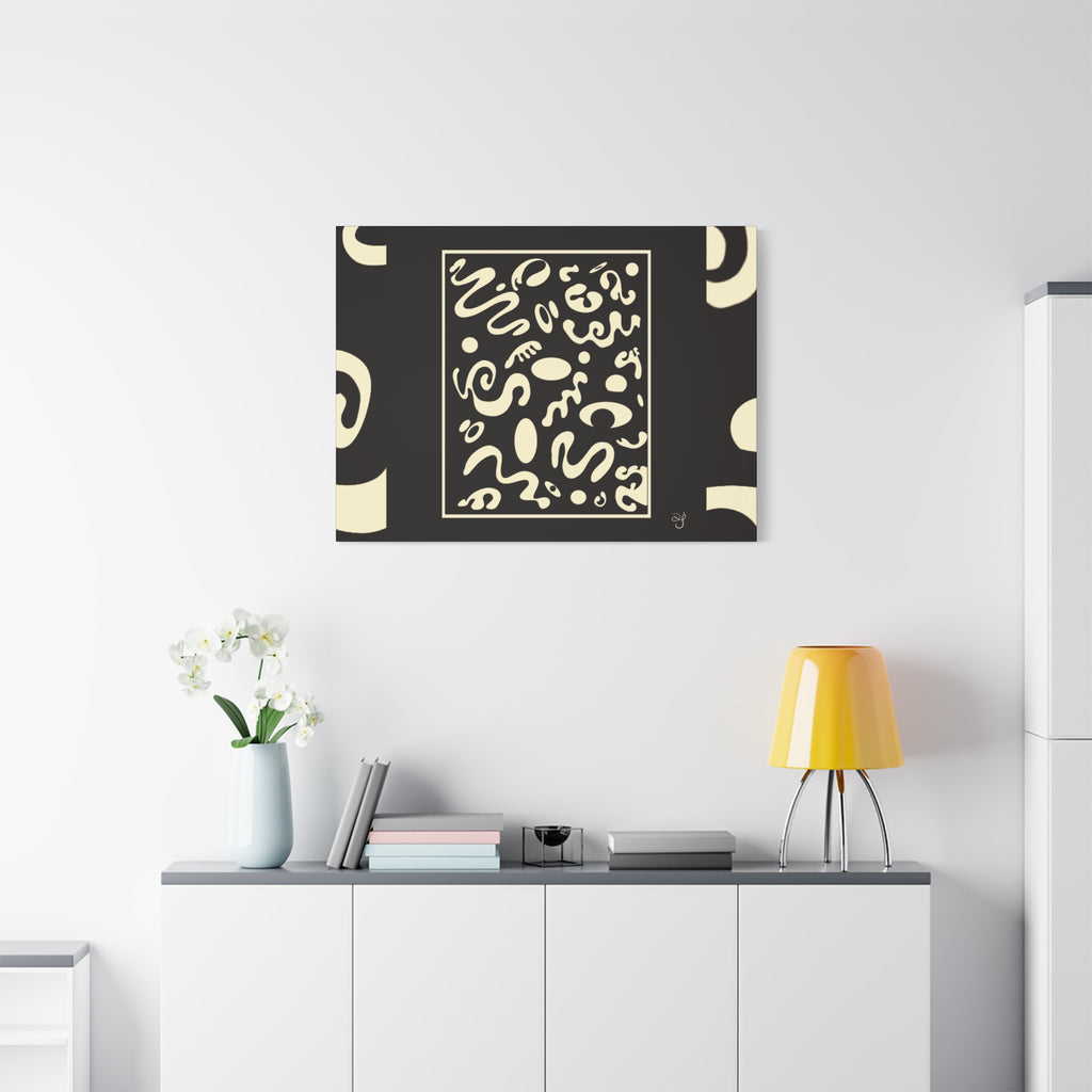 Spotlight Art Framed Stretched Matte Canvas