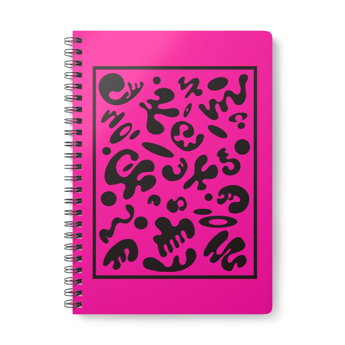 DEEP DREAM WIROBOUND SOFTCOVER A5 SPIRAL NOTEBOOK - Pink Matter