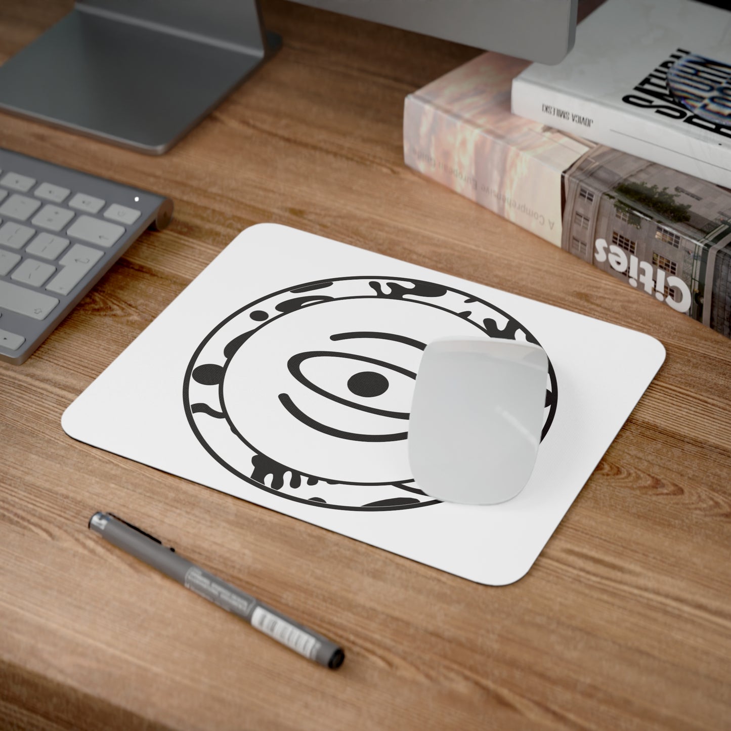 ADORN'D DESK MOUSE PAD - Starlight White Logo