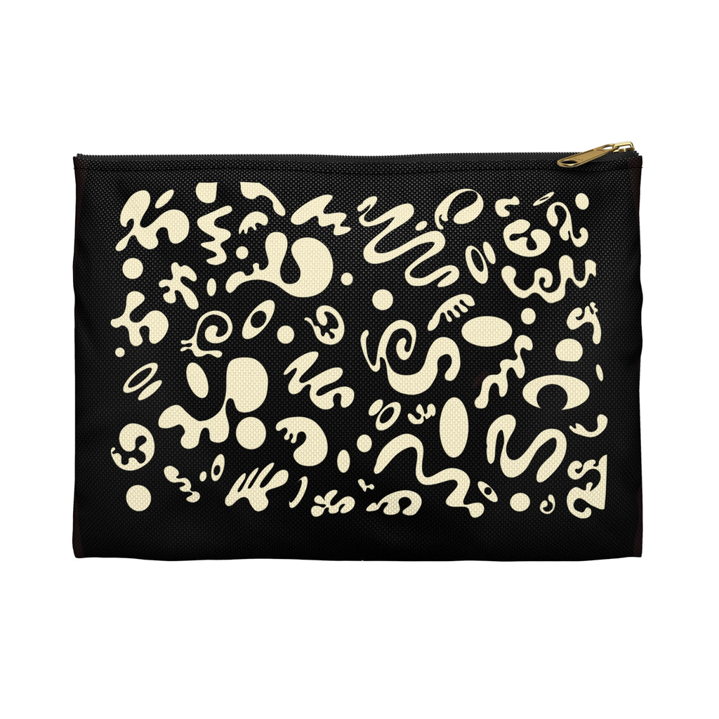 Pure Imagination Accessory Pouch — Flat Bottom Makeup Bag & Pencil Case