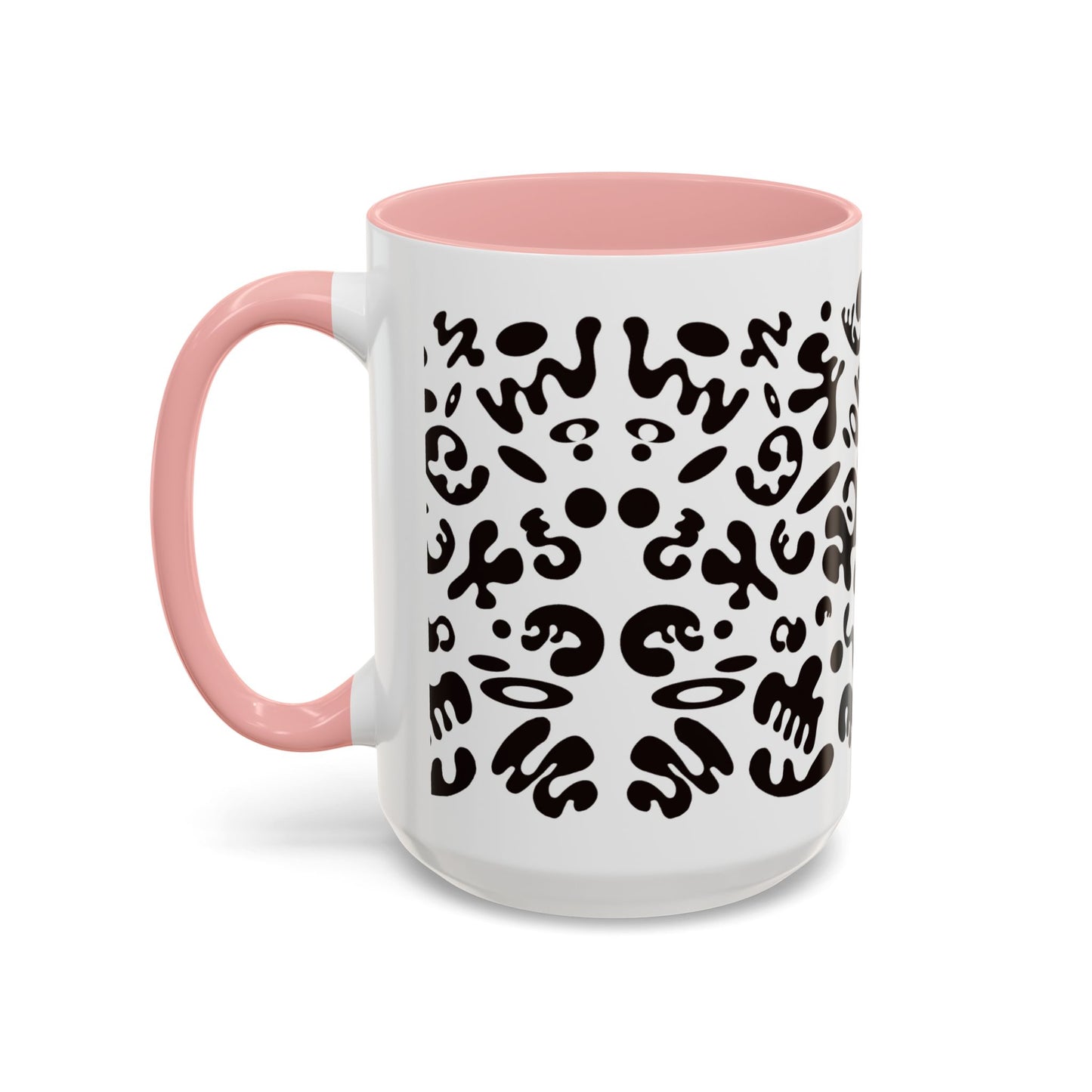 NOURISH'D COLOR ACCENT CERAMIC MUG