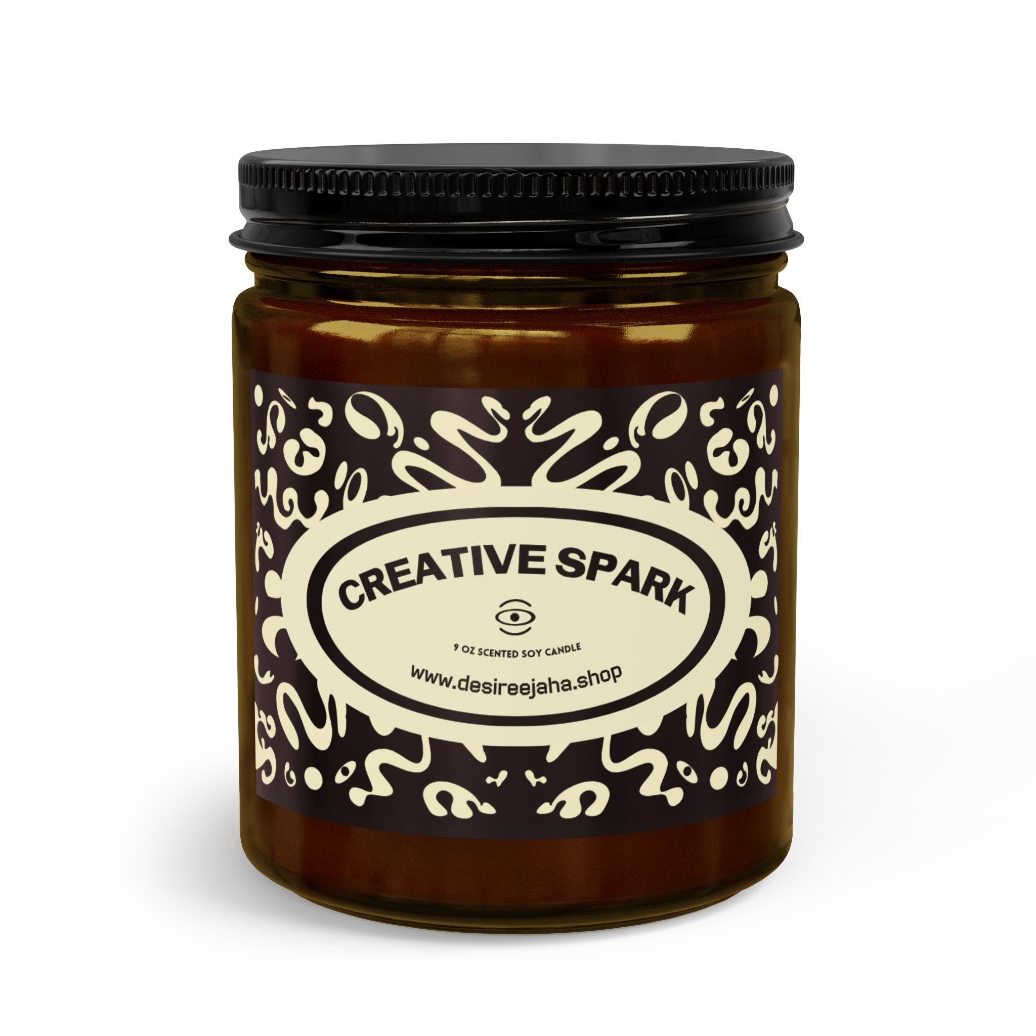 Creative Spark Candle Jar Set with Wick Trimmer — Scented Gift Candle