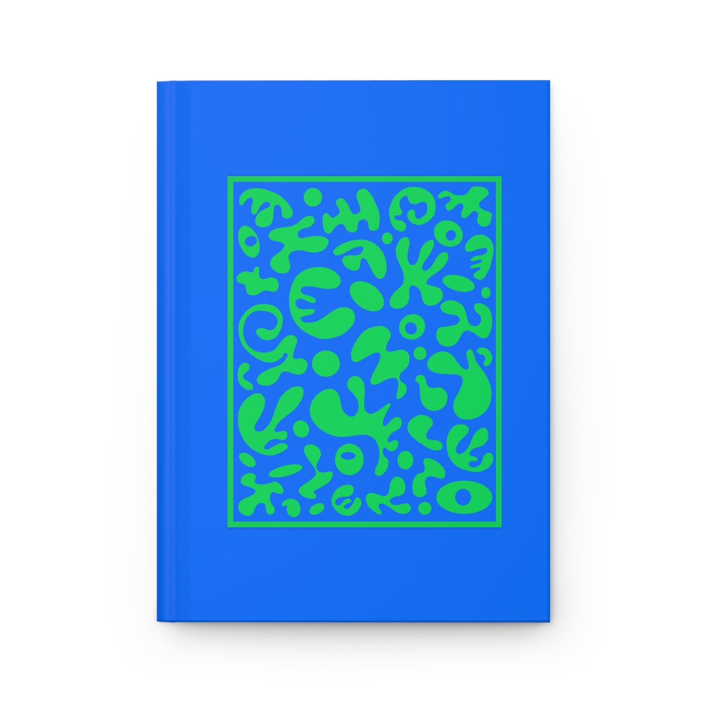 DEEP DREAM HARDCOVER MATTE JOURNAL - Blue & Green