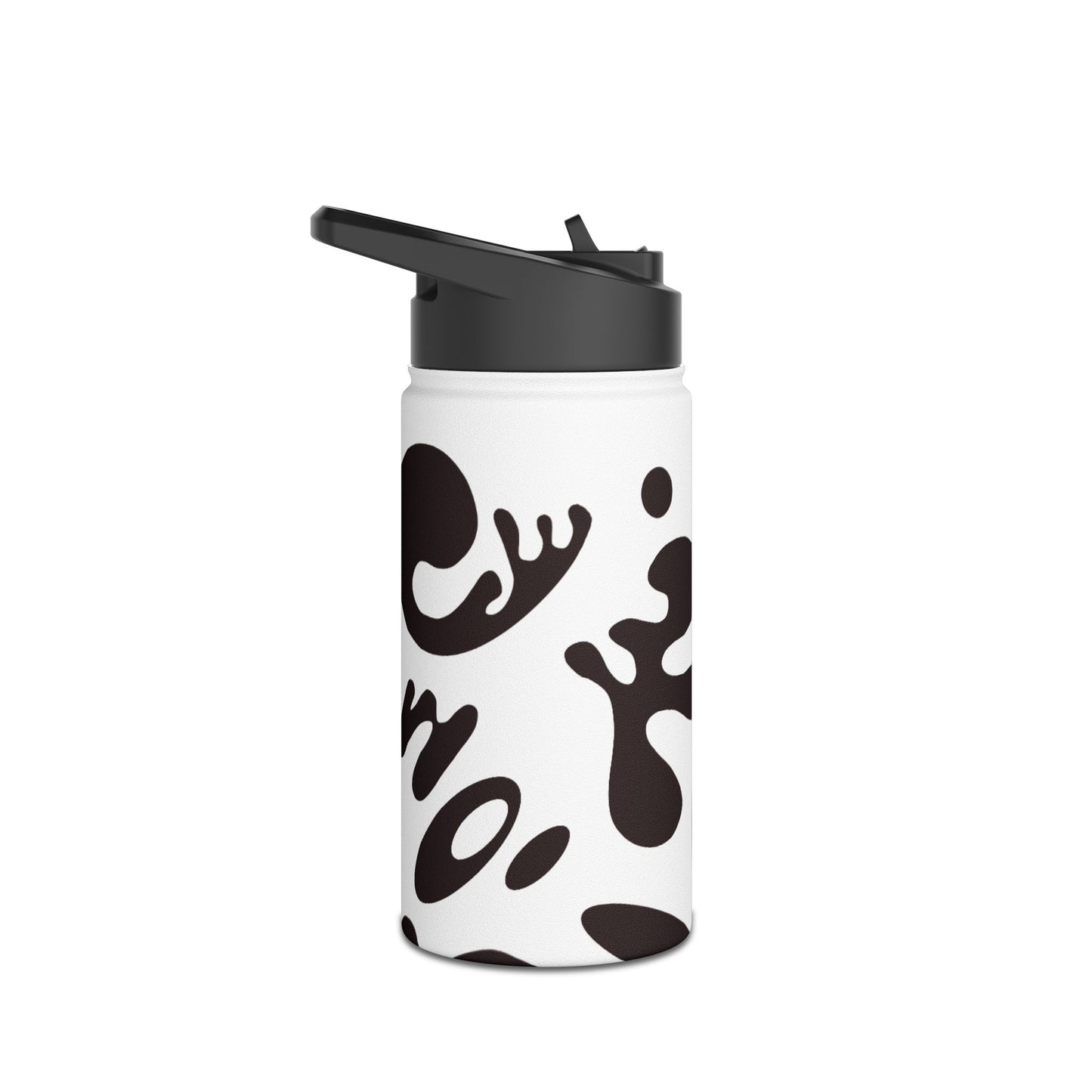 NOURISH'D STAINLESS STEEL WATER BOTTLE (STANDARD LID)