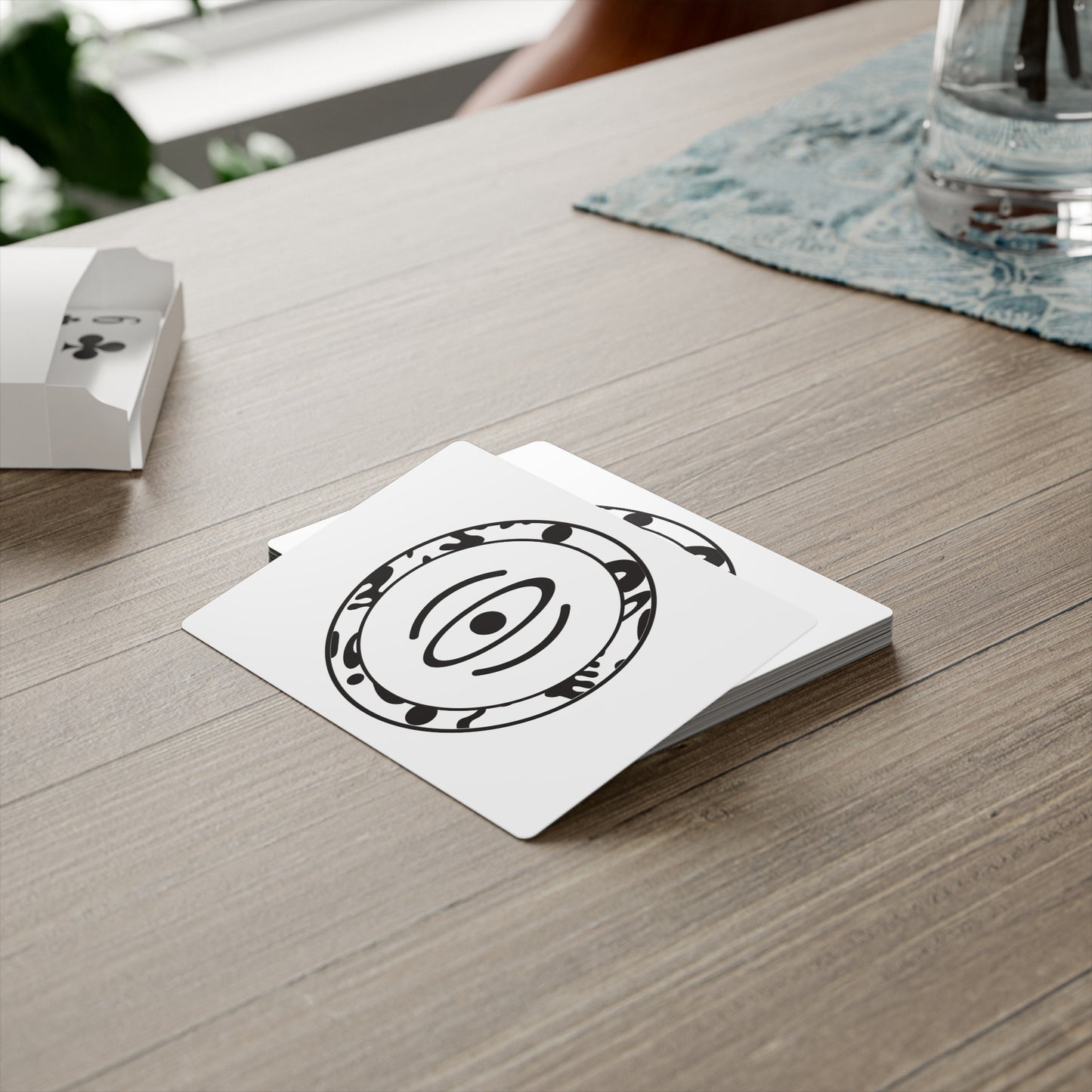 ADORN'D POKER CARDS - Starlight White Logo