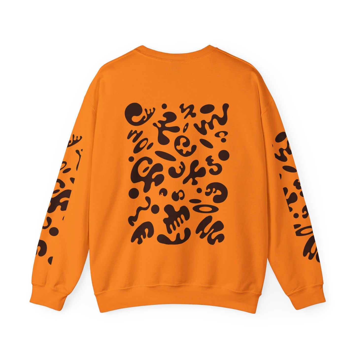 PURE IMAGINATION UNISEX HEAVY BLEND™ CREWNECK SWEATSHIRT - Smoke Black Print