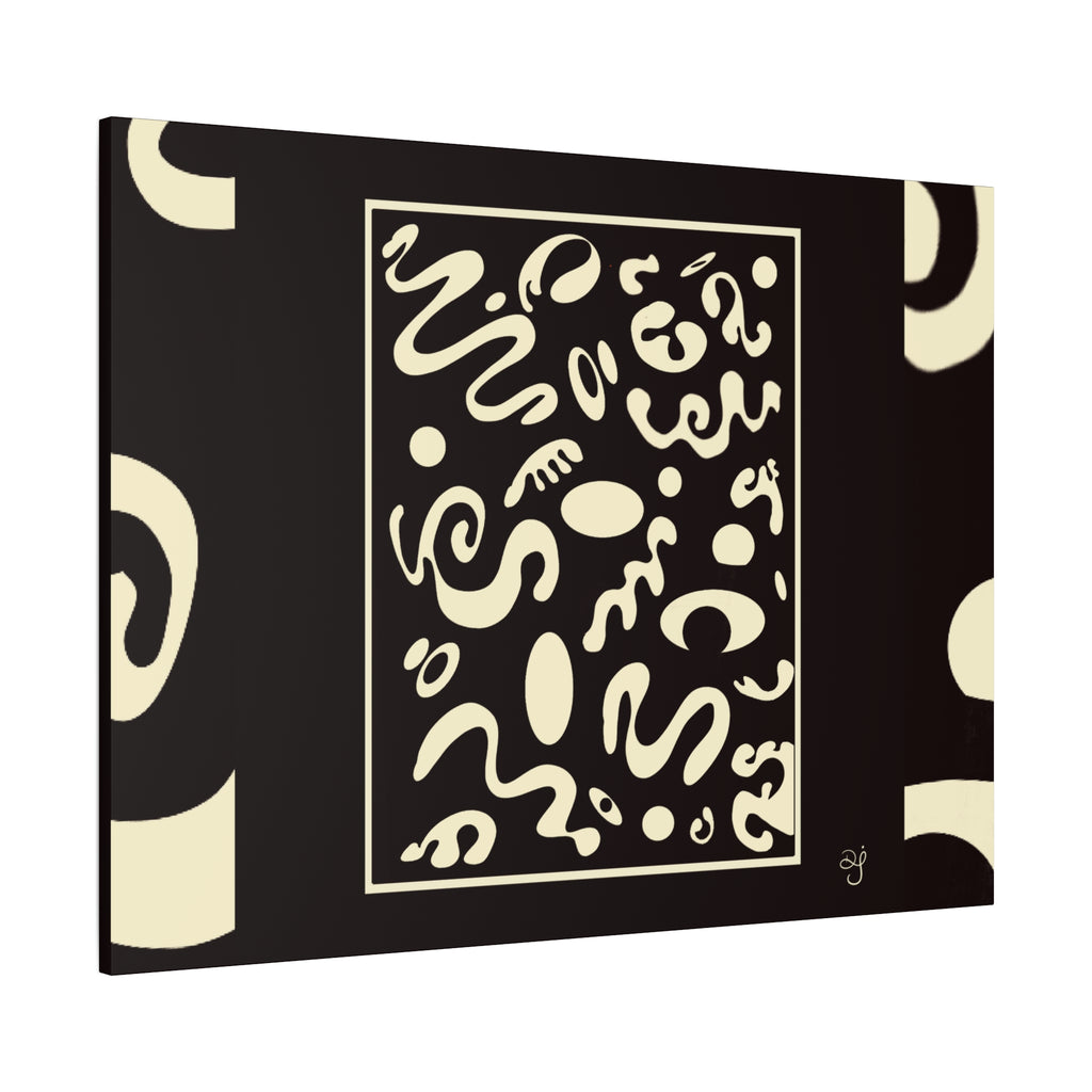 Spotlight Art Framed Stretched Matte Canvas