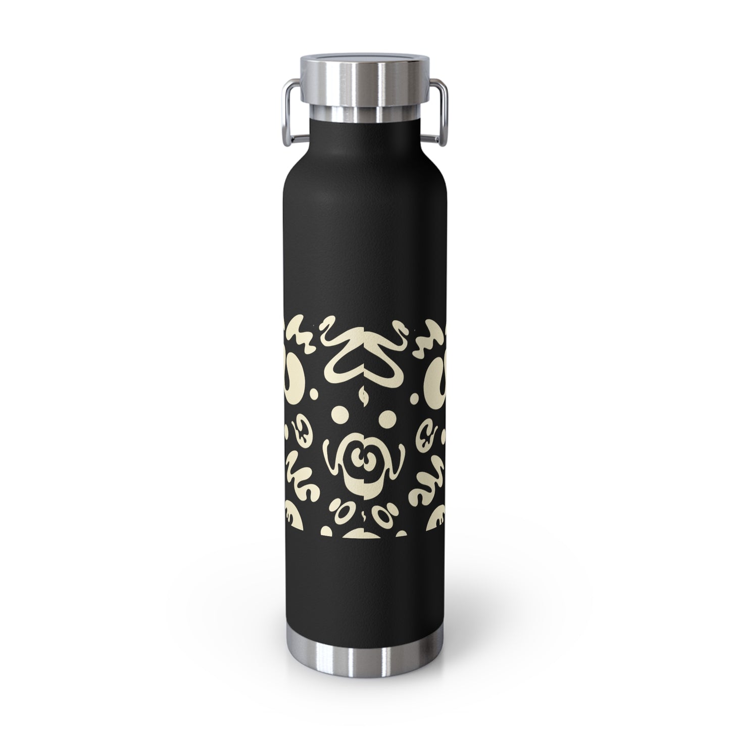 NOURISH'D COPPER VACUUM INSULATED BOTTLE - Warm White Print