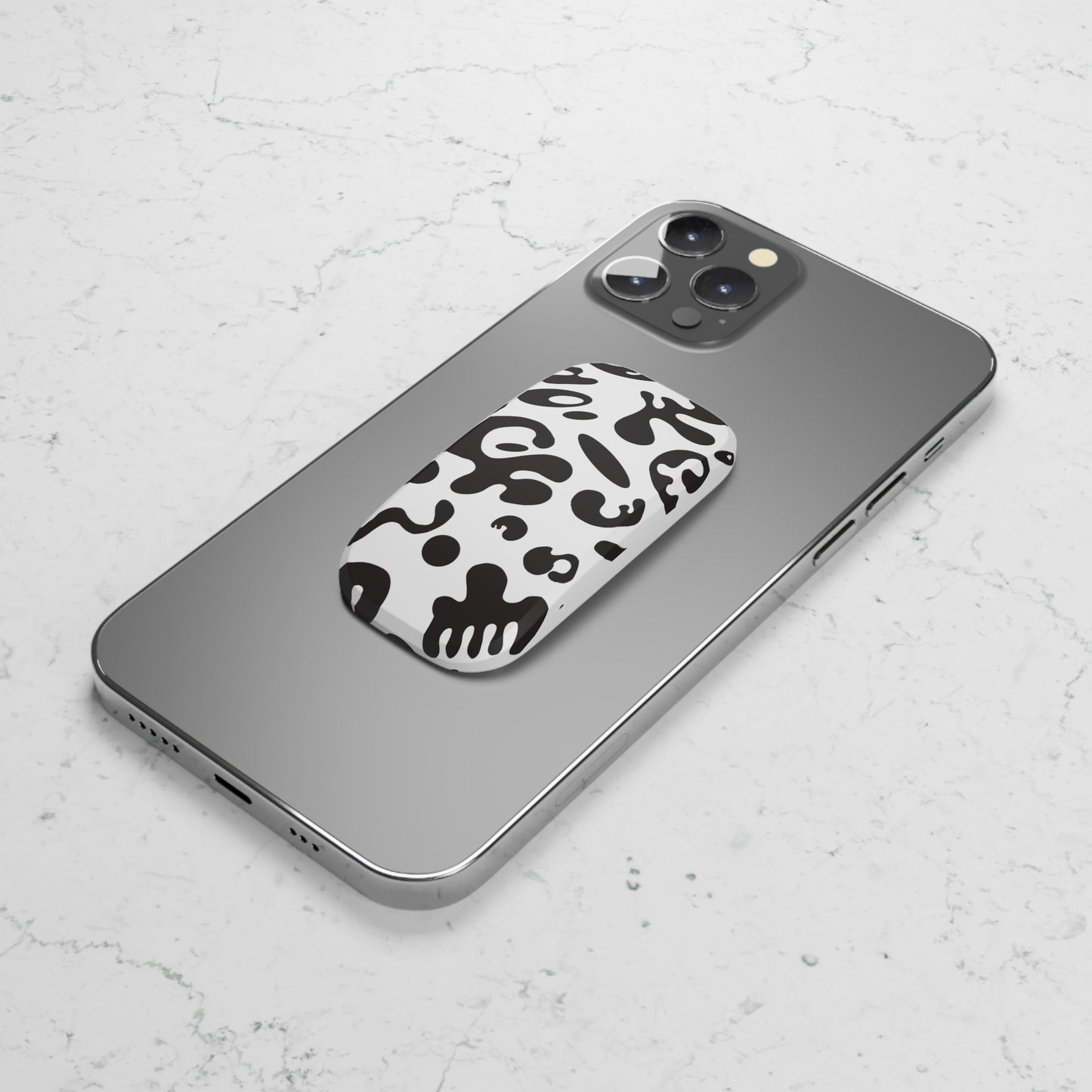 ADORN'D PHONE CLICK-ON GRIP - Starlight White