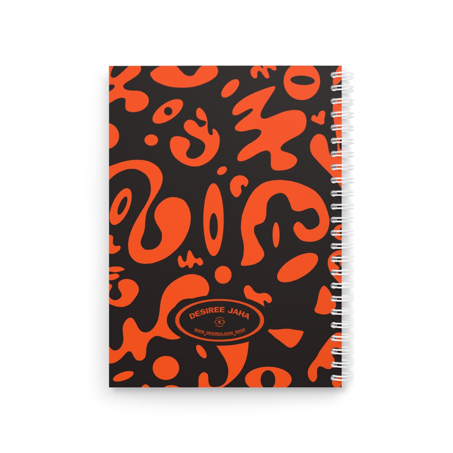 PURE IMAGINATION SPIRAL NOTEBOOK (WIDE RULED) - Black Magic Woman