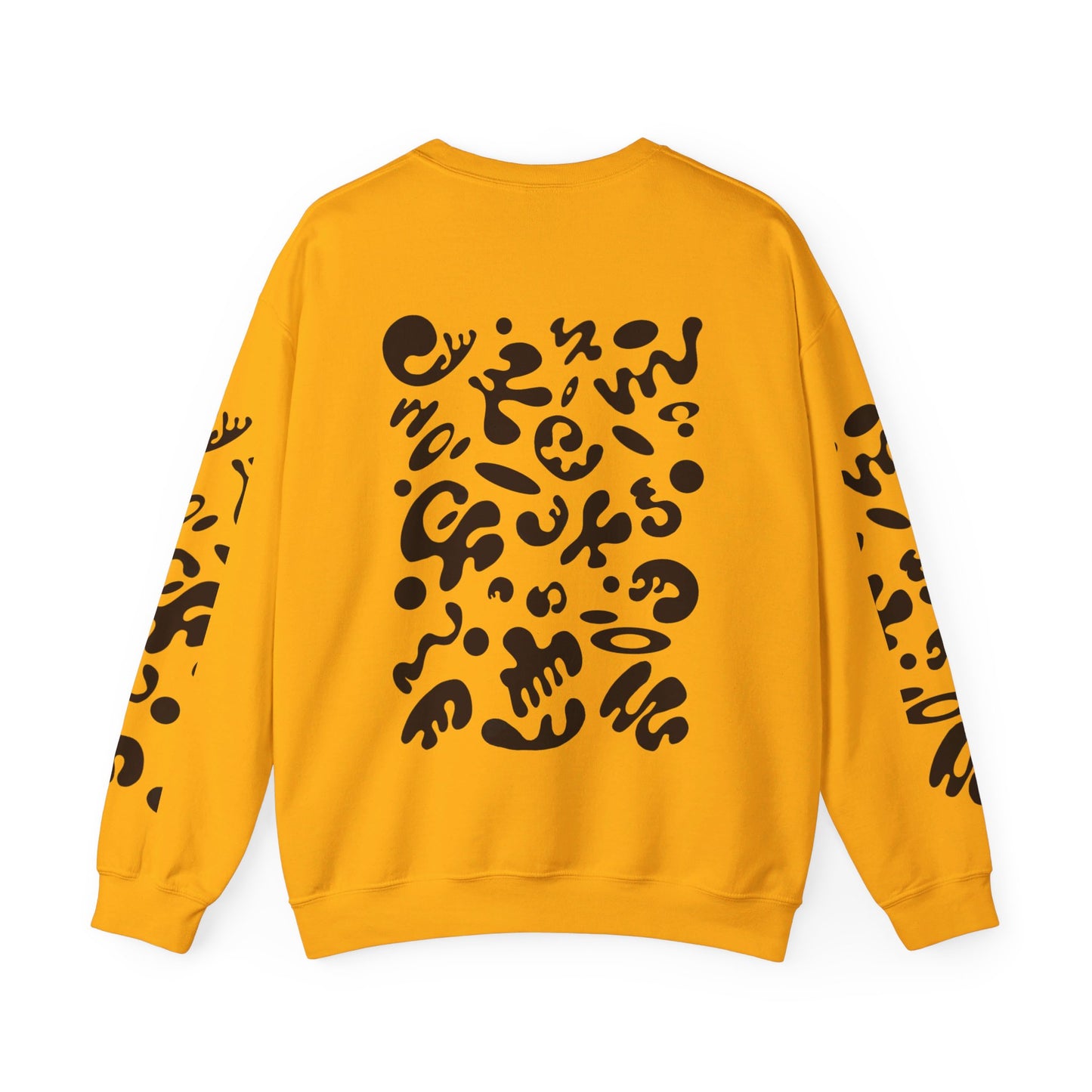 PURE IMAGINATION UNISEX HEAVY BLEND™ CREWNECK SWEATSHIRT - Smoke Black Print