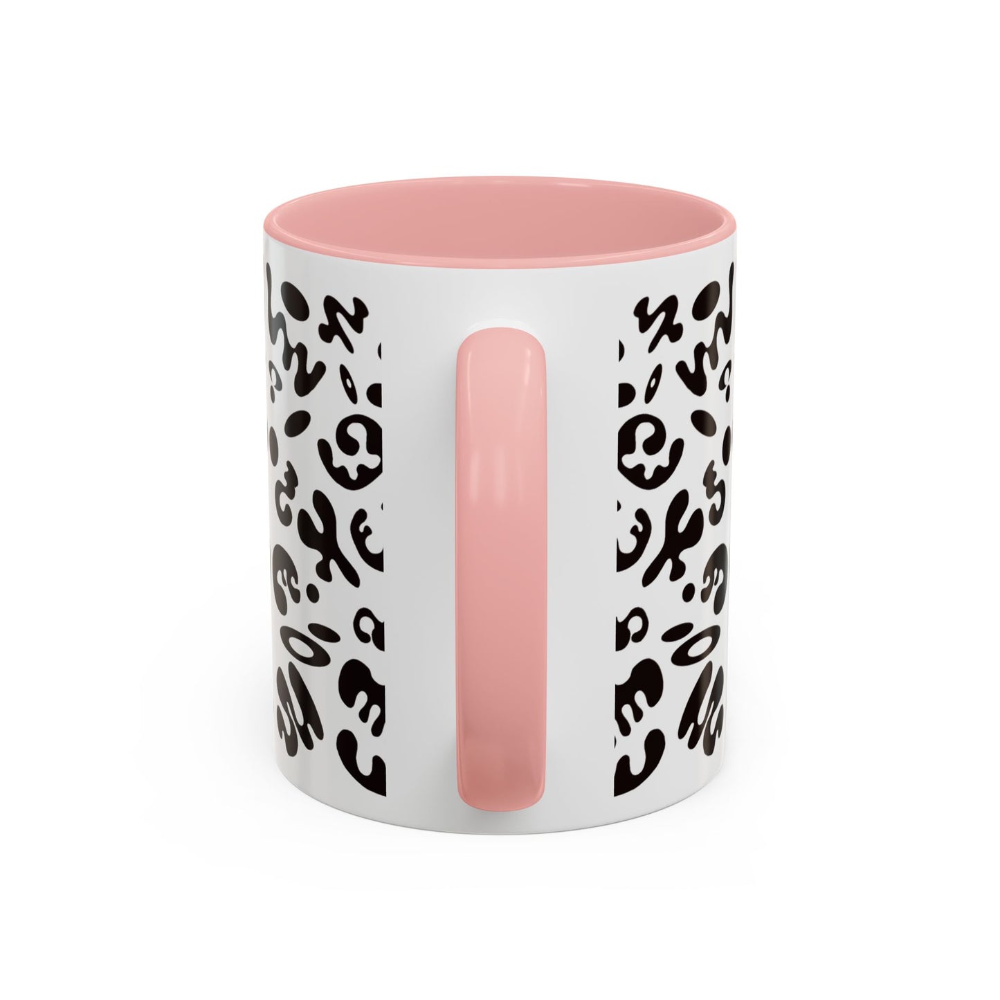 NOURISH'D COLOR ACCENT CERAMIC MUG